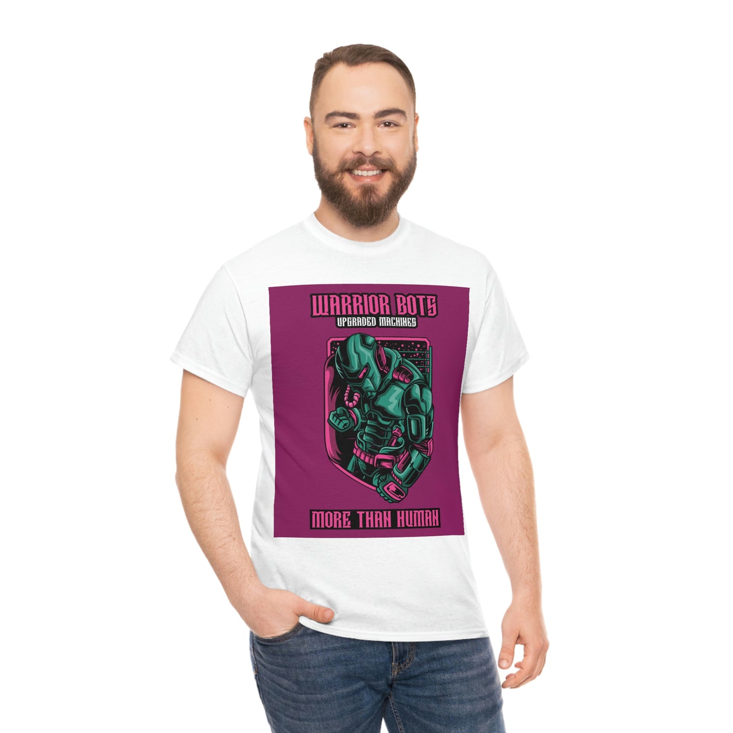 WARRIOR BOTS Unisex Heavy Cotton Tee