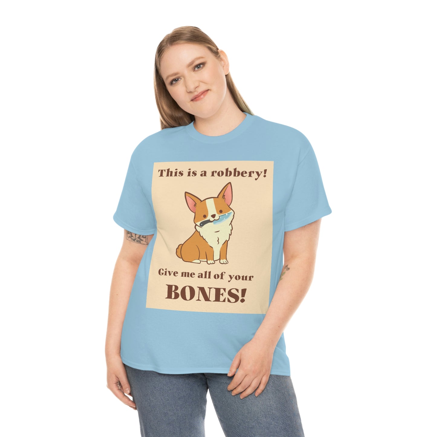 THIS IS A ROBBERY! Unisex Heavy Cotton Tee