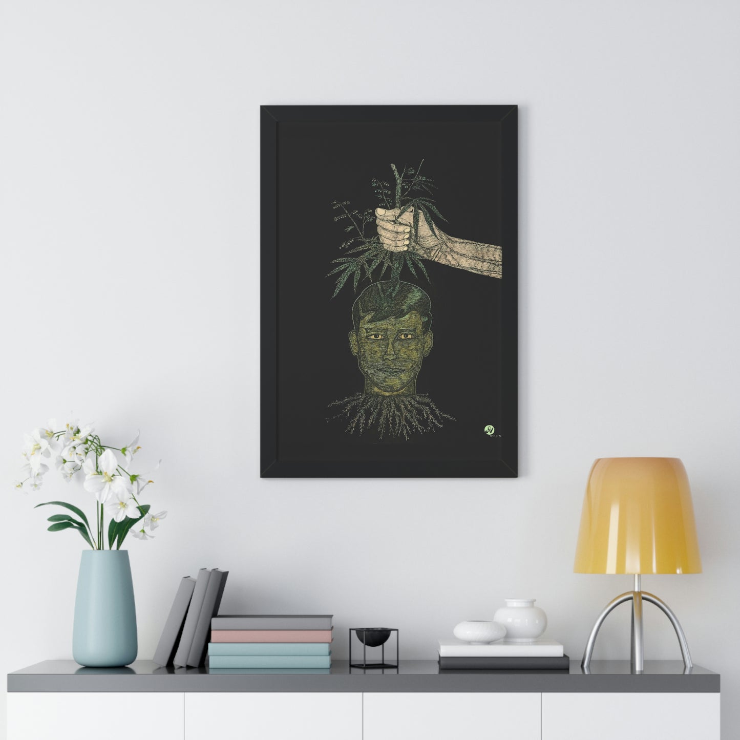 POTHEAD Framed Vertical Poster