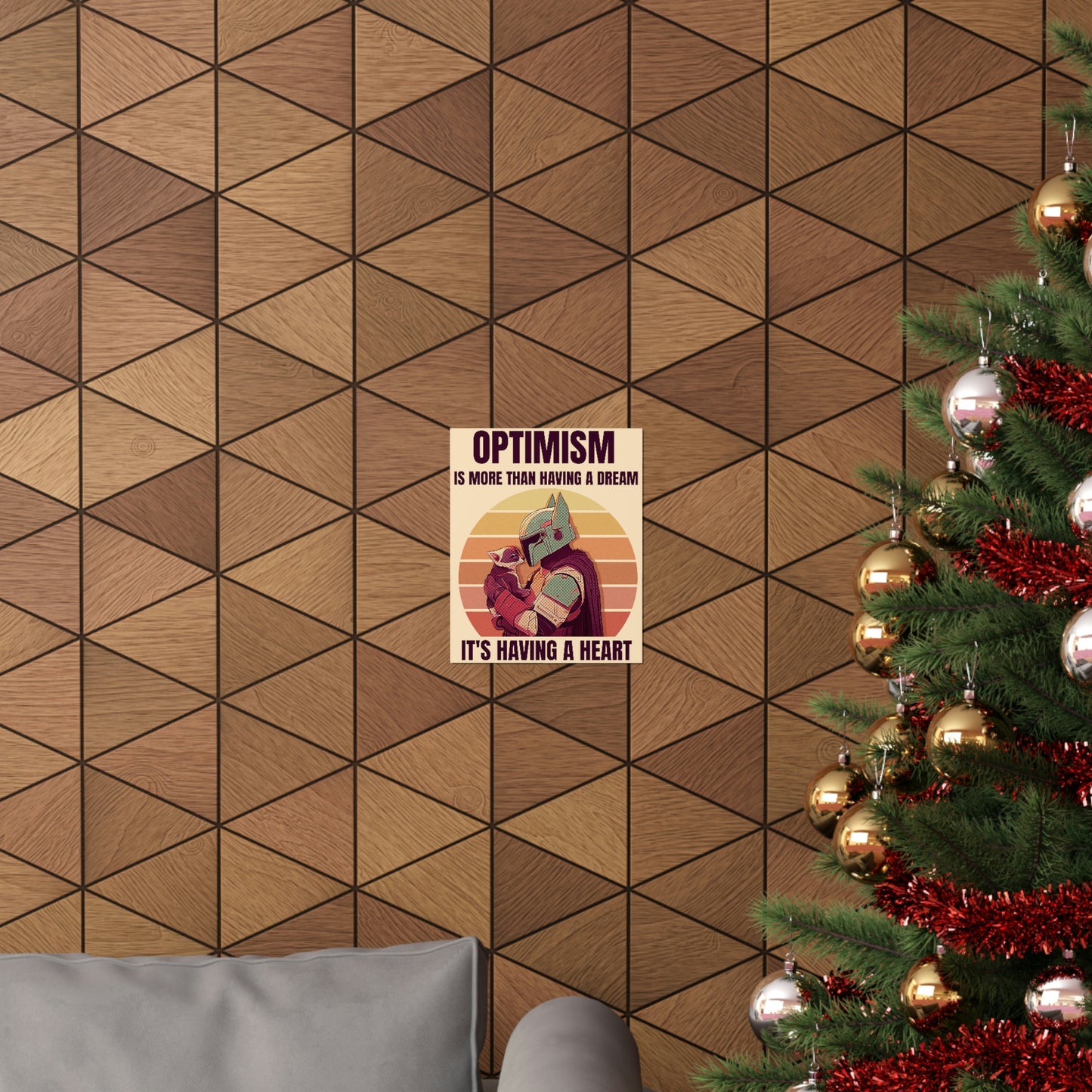 OPTIMISM Premium Matte Vertical Posters