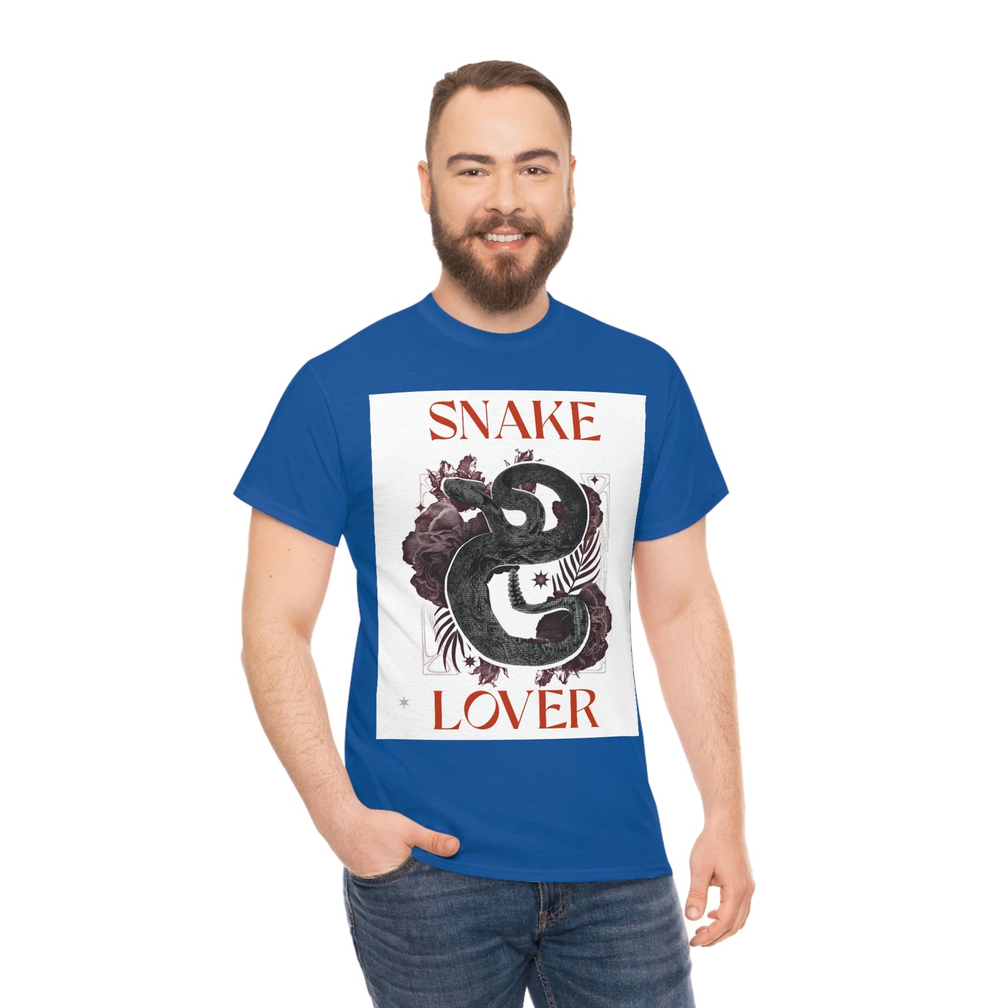 SNAKE LOVER Unisex Heavy Cotton Tee