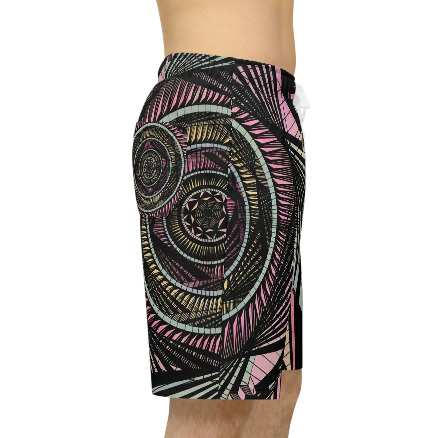 CITADEL (PASTEL)  Athletic Long Shorts (AOP)