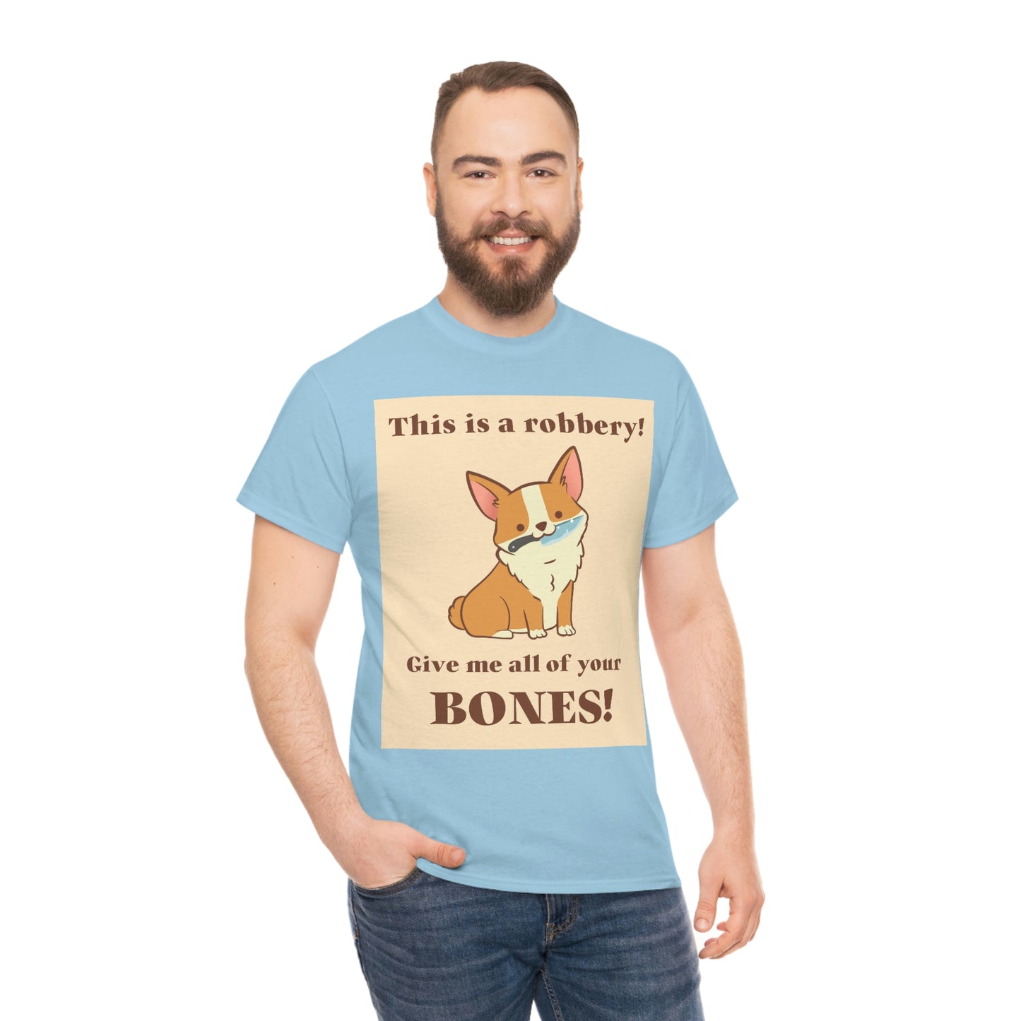 THIS IS A ROBBERY! Unisex Heavy Cotton Tee