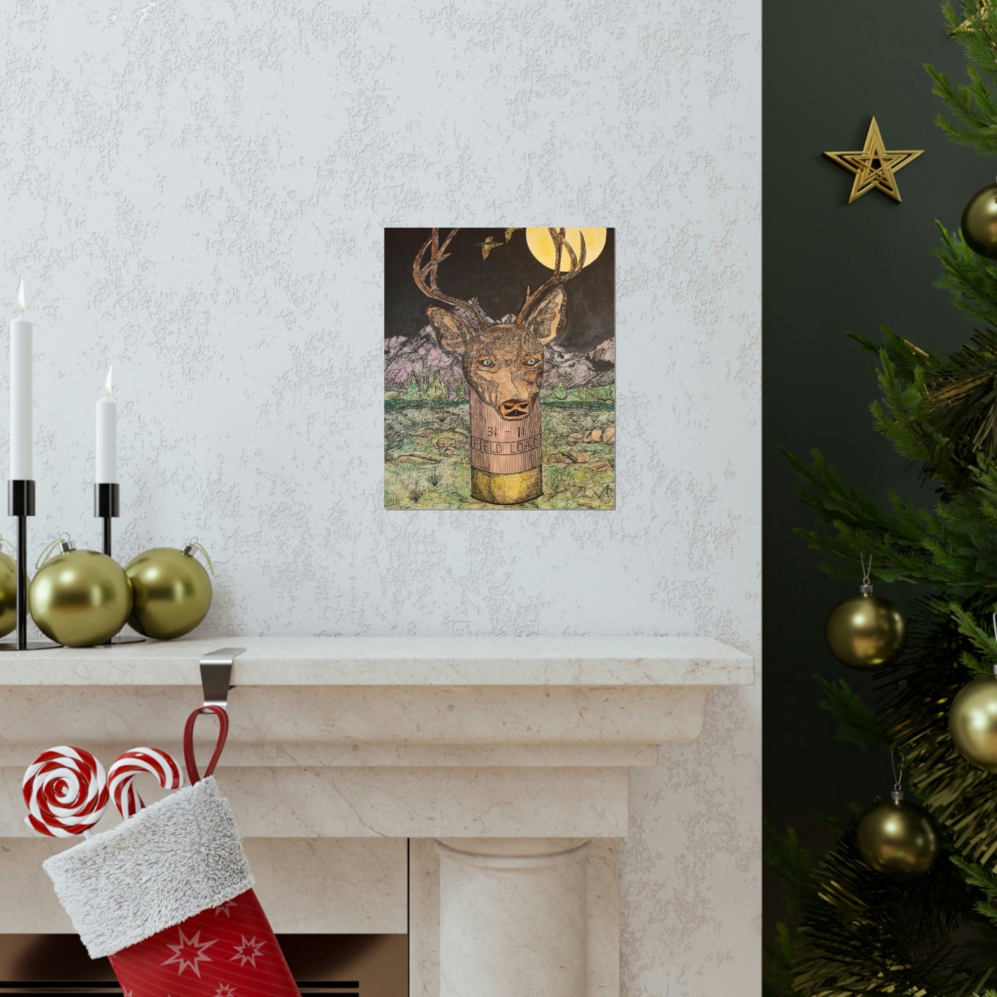 BUCKSHOT Premium Matte Vertical Posters