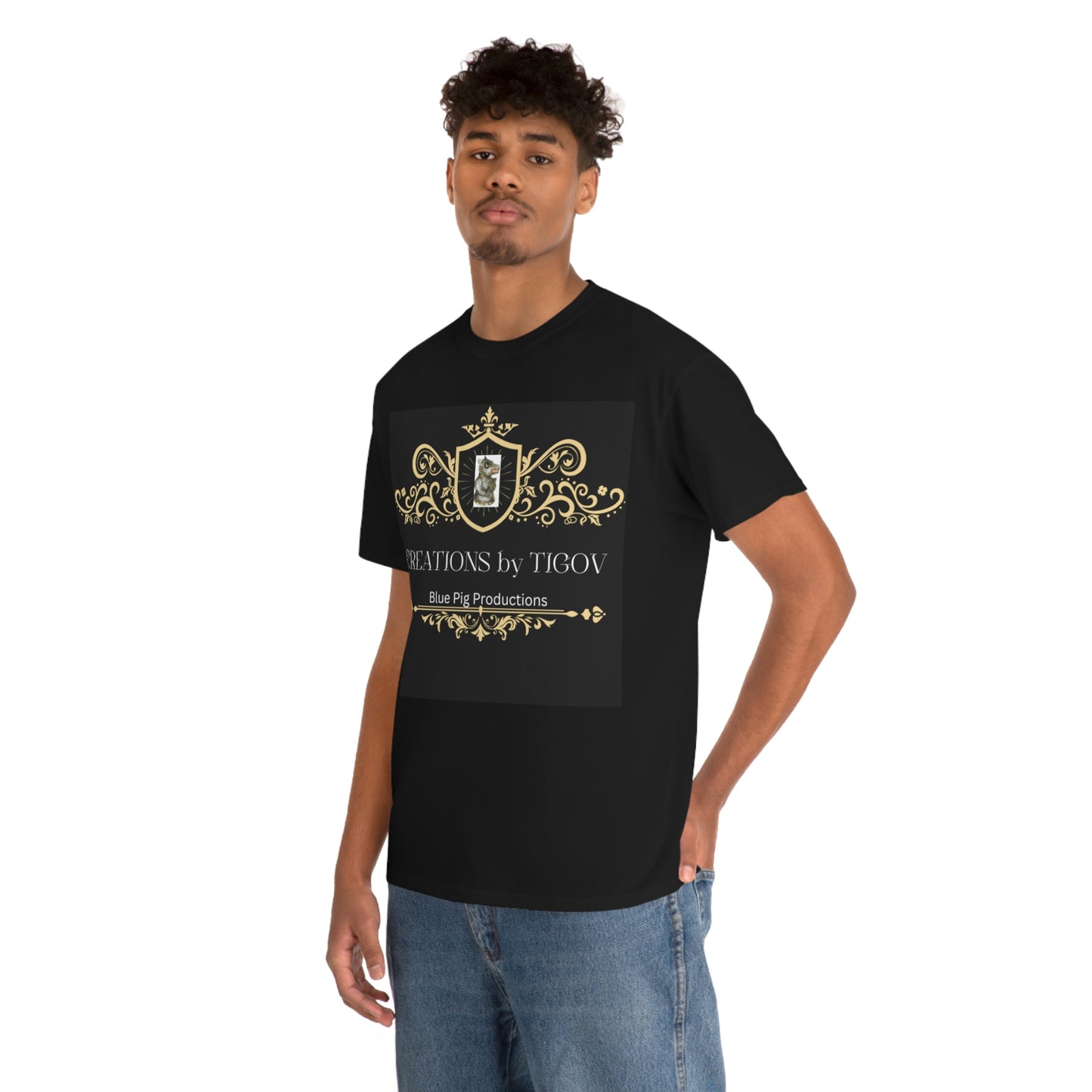 CREATIONS BY TIGOV Unisex Heavy Cotton Tee