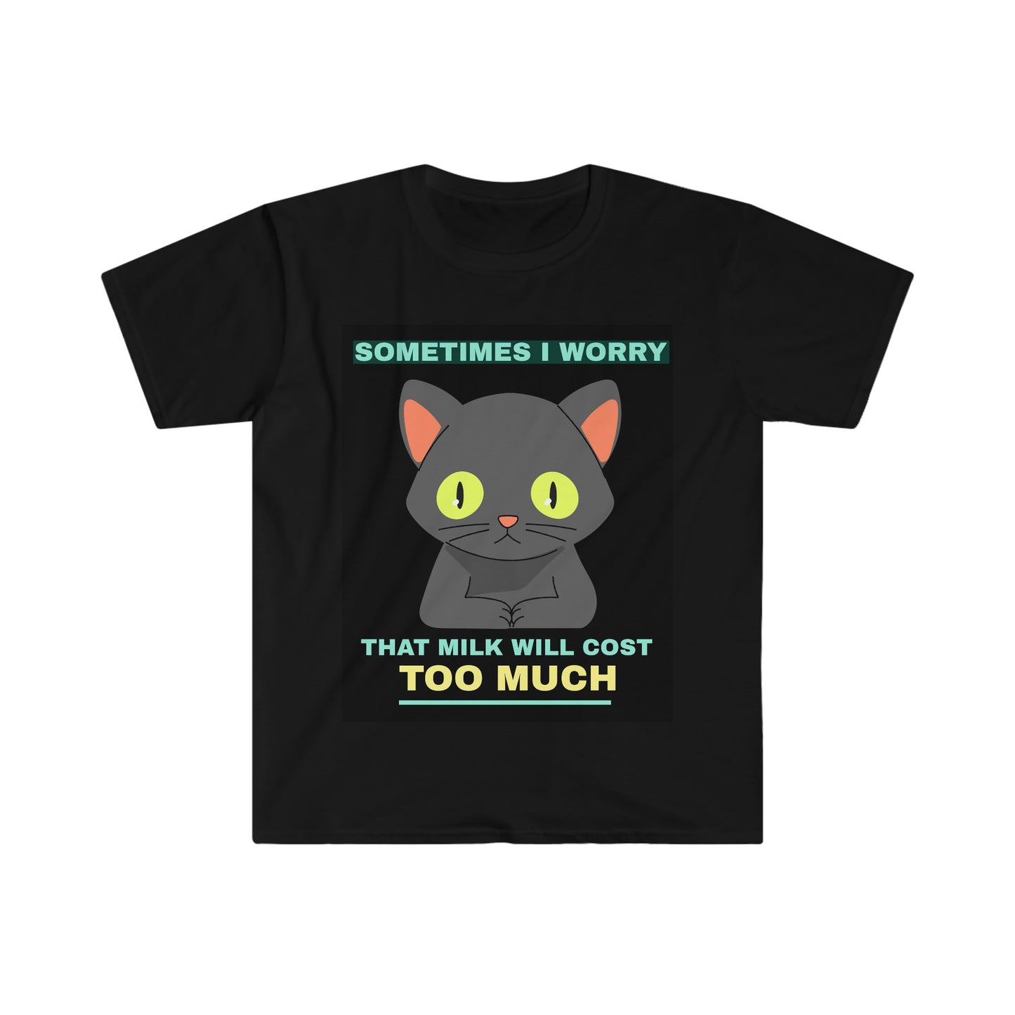 SOMETIMES I WORRY Unisex Softstyle T-Shirt