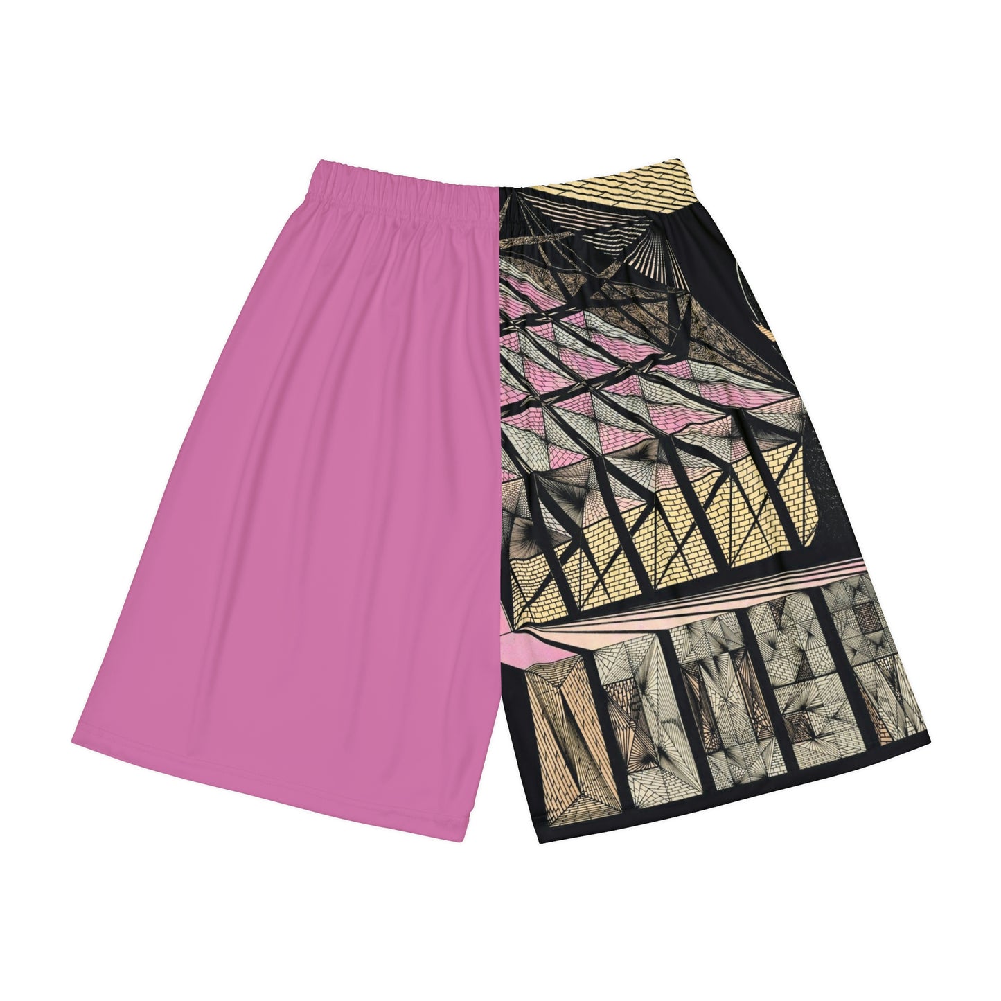 PINK PLATONIC LOVE  Men’s Sports Shorts (does not have pockets)