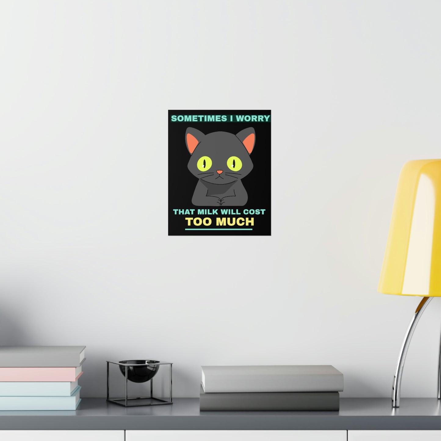 SOMETIMES I WORRY Premium Matte Vertical Posters