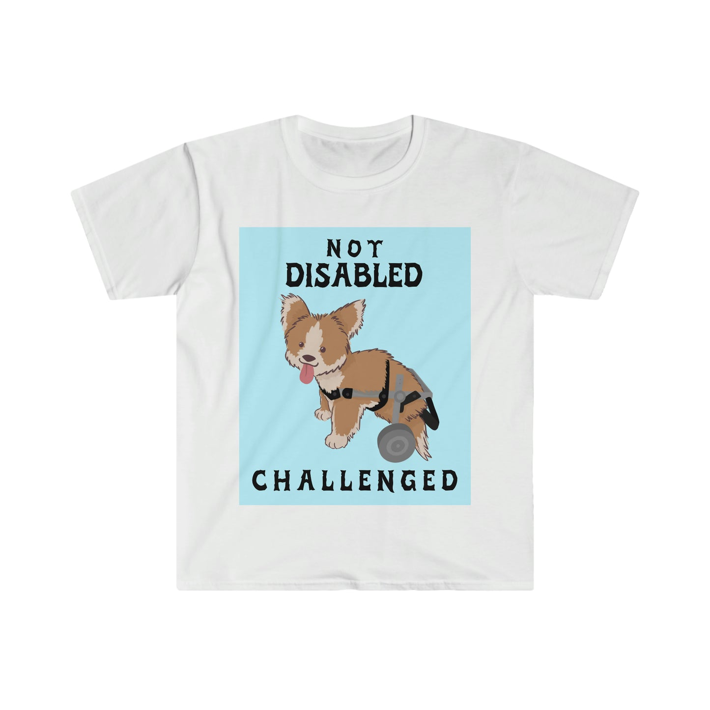 NOT DISABLED Unisex Softstyle T-Shirt