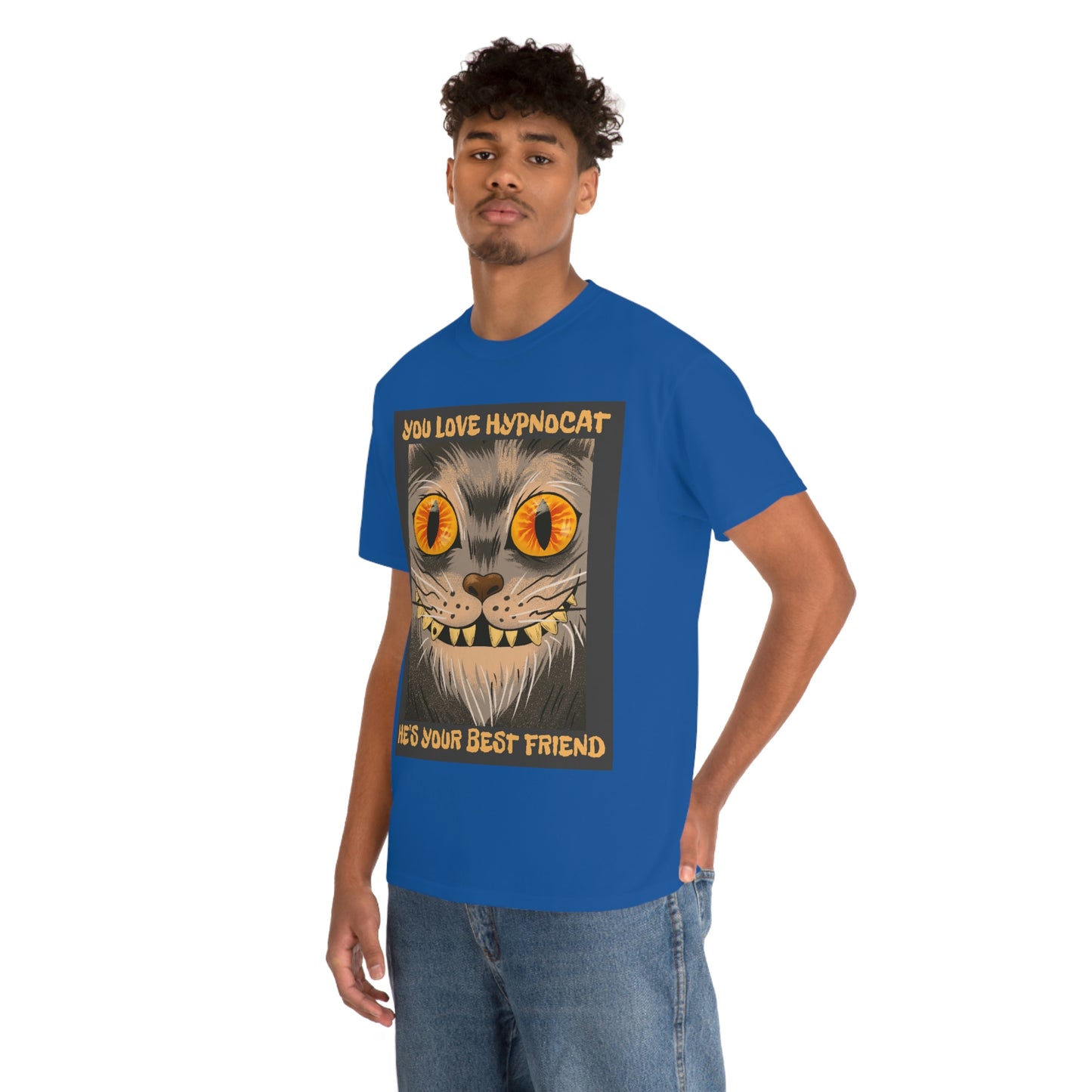 YOU LOVE HYPNOCAT Unisex Heavy Cotton Tee