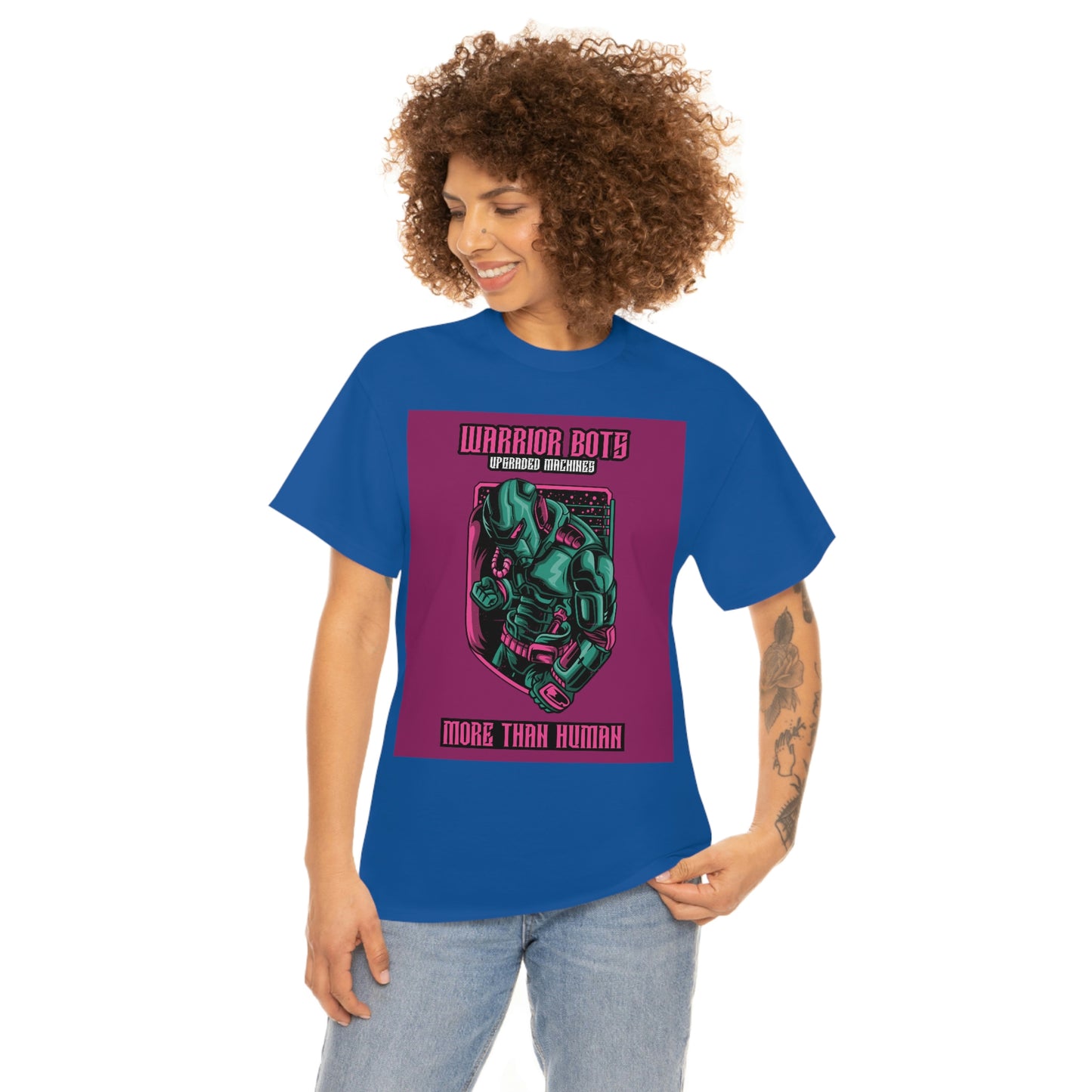 WARRIOR BOTS Unisex Heavy Cotton Tee