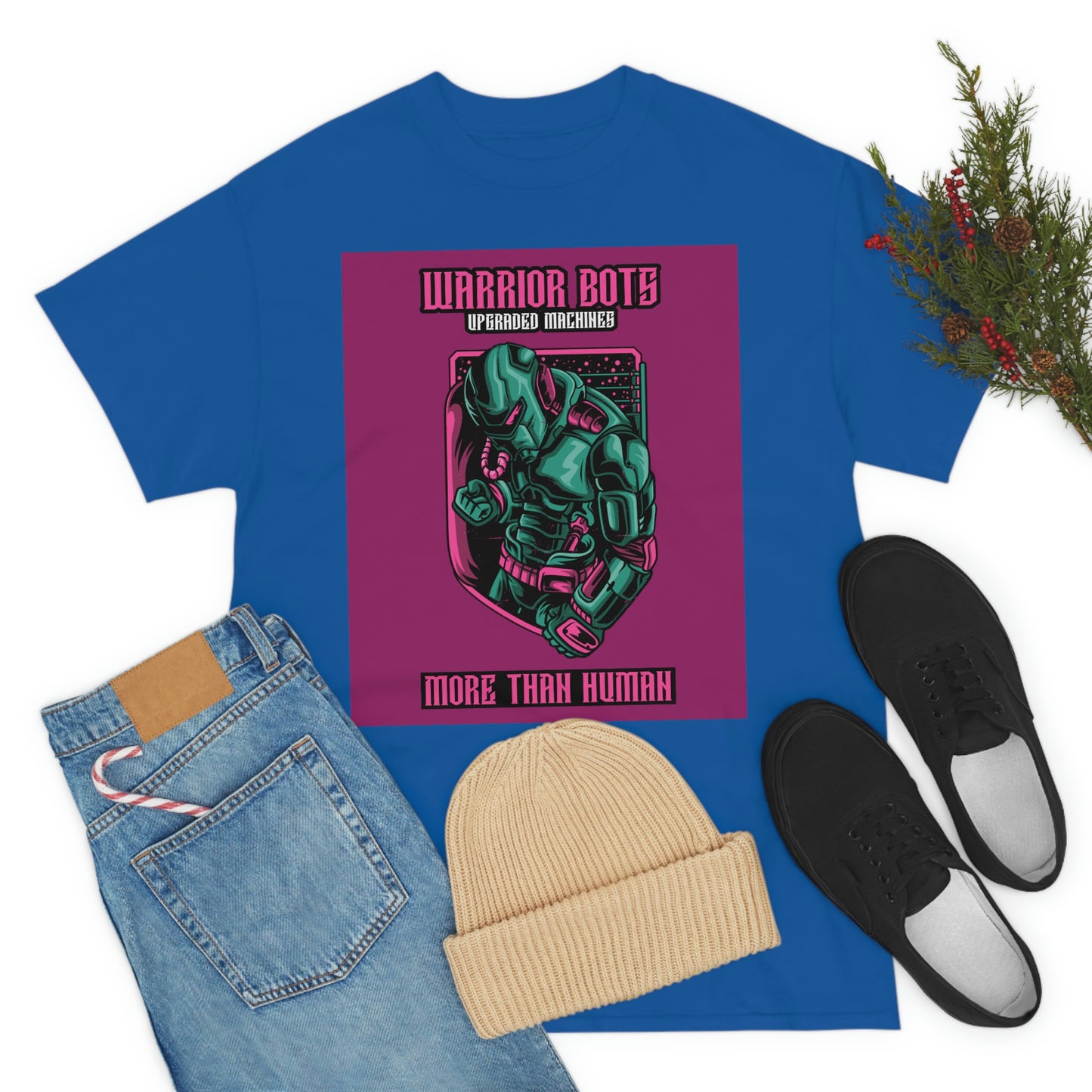 WARRIOR BOTS Unisex Heavy Cotton Tee