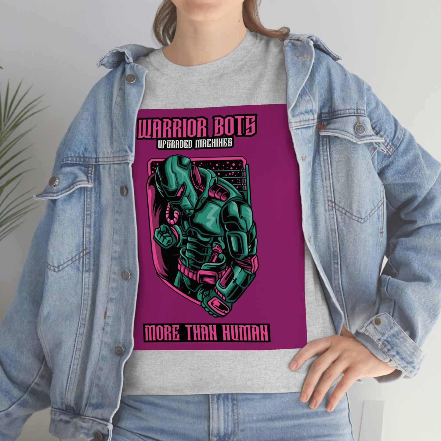 WARRIOR BOTS Unisex Heavy Cotton Tee
