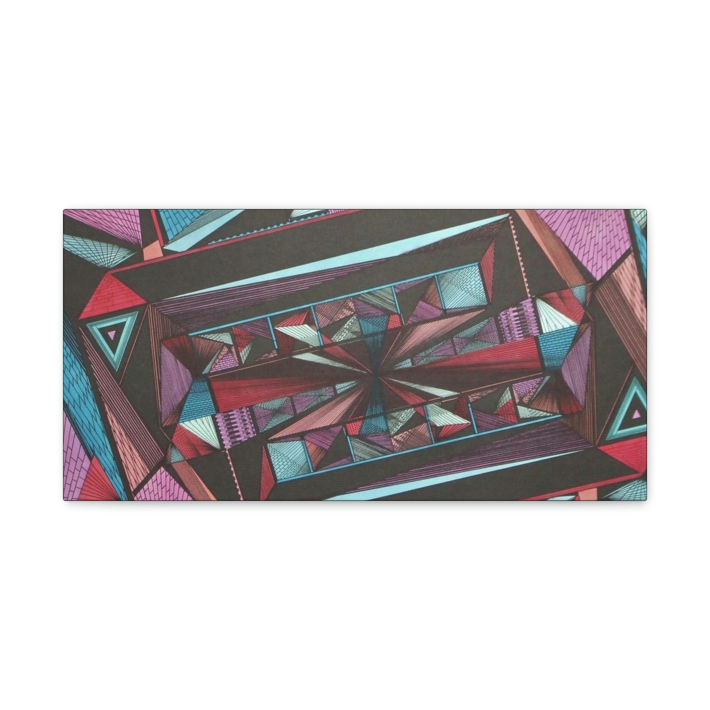LIGHT DUO MEGALOPOLIS Canvas Gallery Wraps