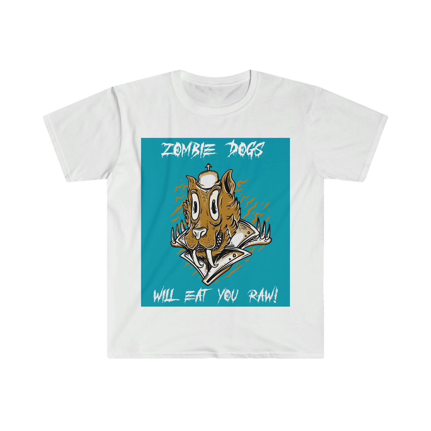 ZOMBIE DOGS Unisex Softstyle T-Shirt