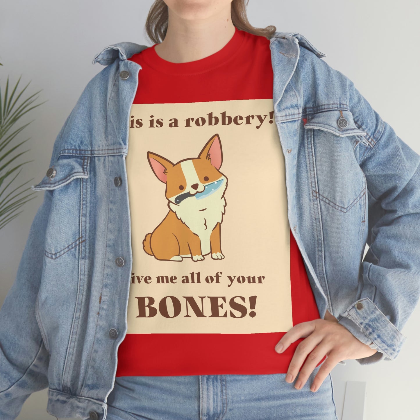 THIS IS A ROBBERY! Unisex Heavy Cotton Tee