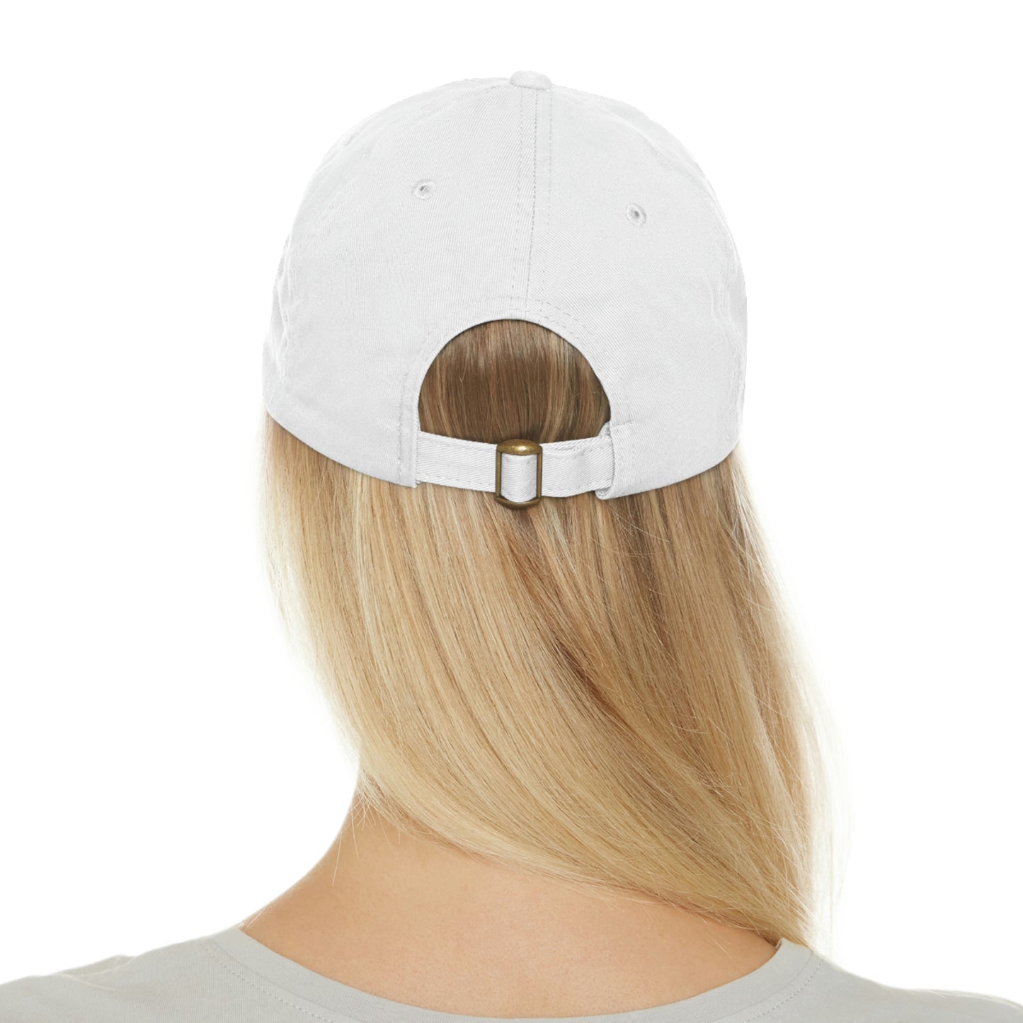 CREATIONS BY TIGOV Dad Hat with Leather Patch