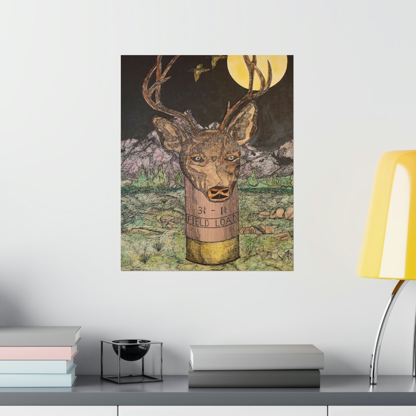 BUCKSHOT Premium Matte Vertical Posters