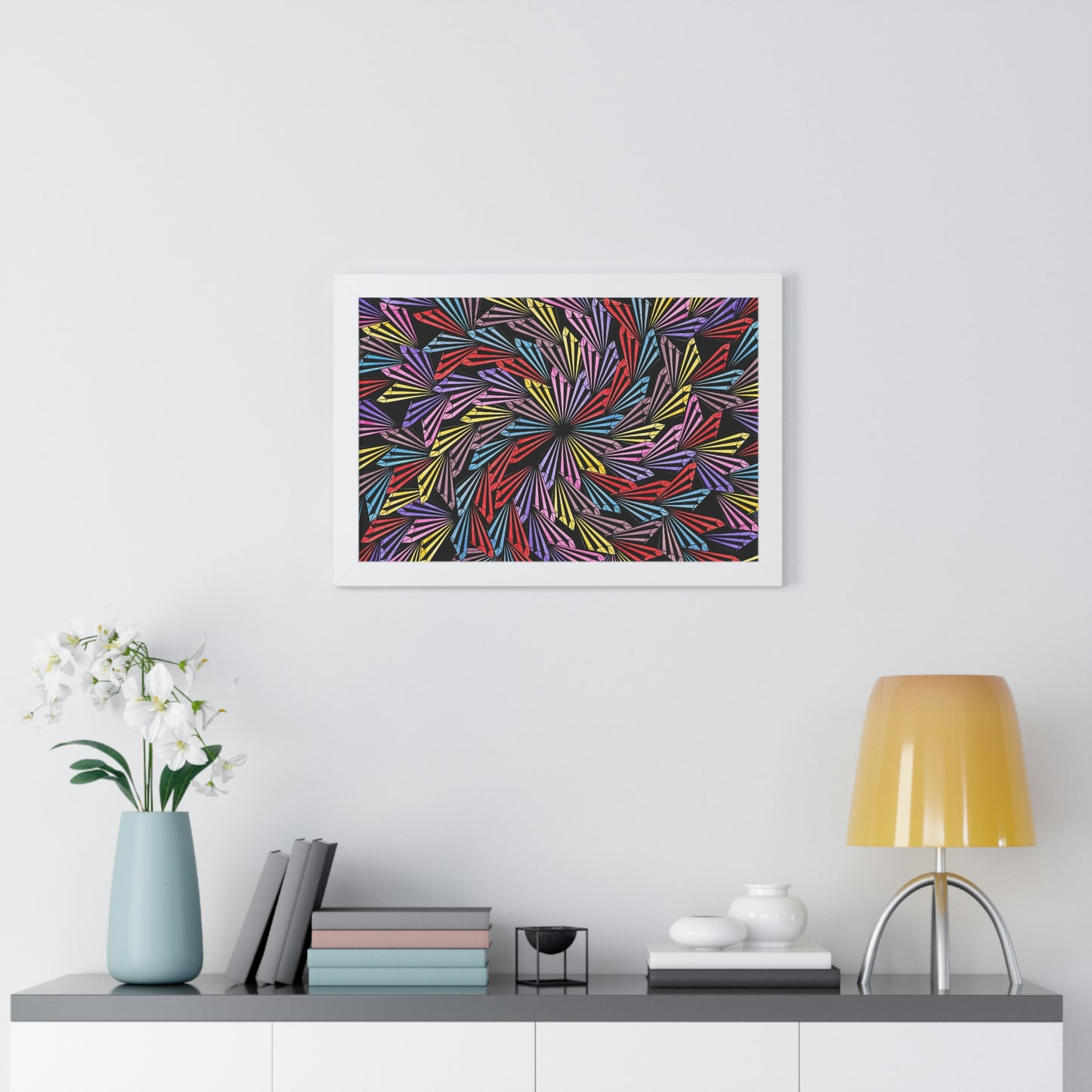 PINWHEEL Framed Horizontal Poster