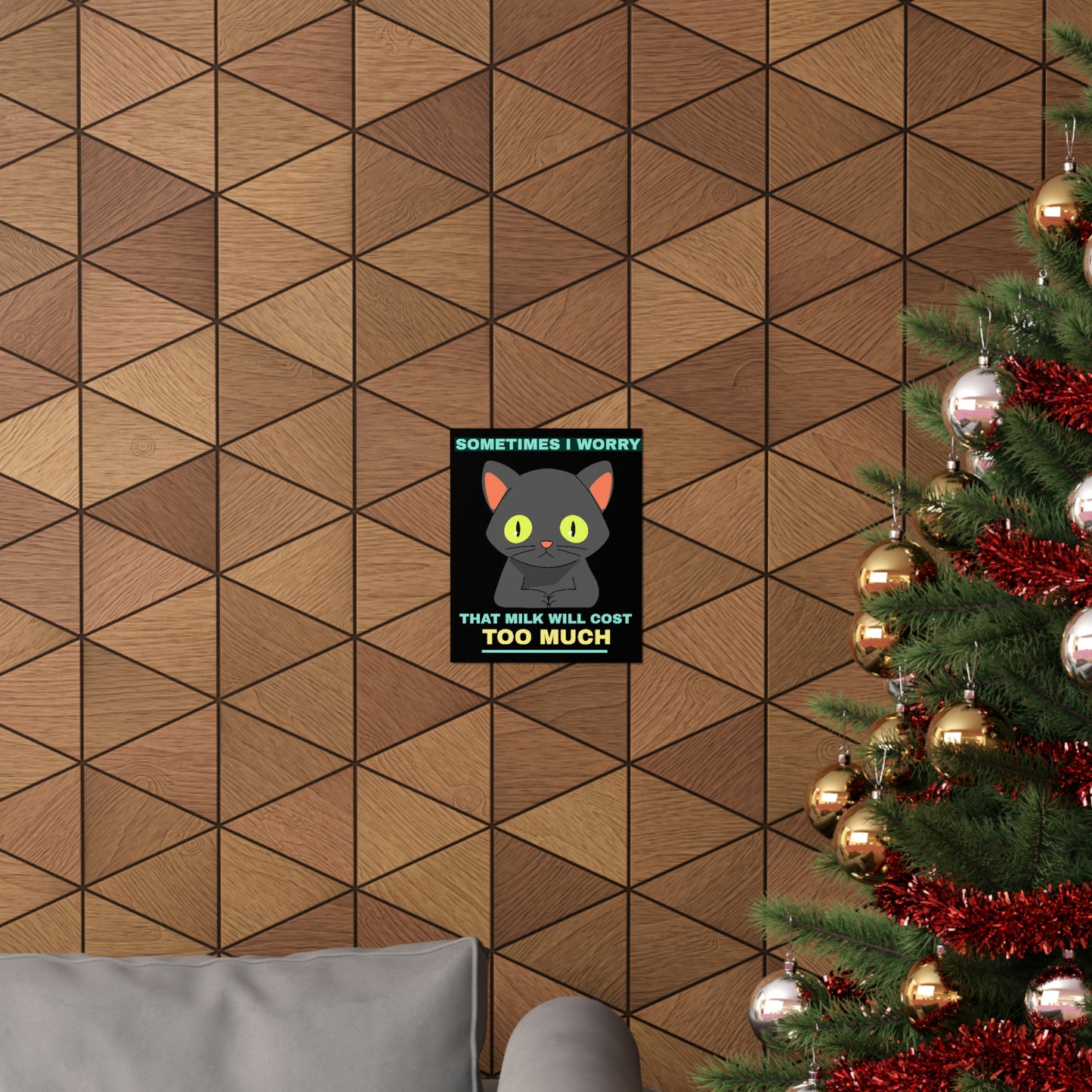 SOMETIMES I WORRY Premium Matte Vertical Posters