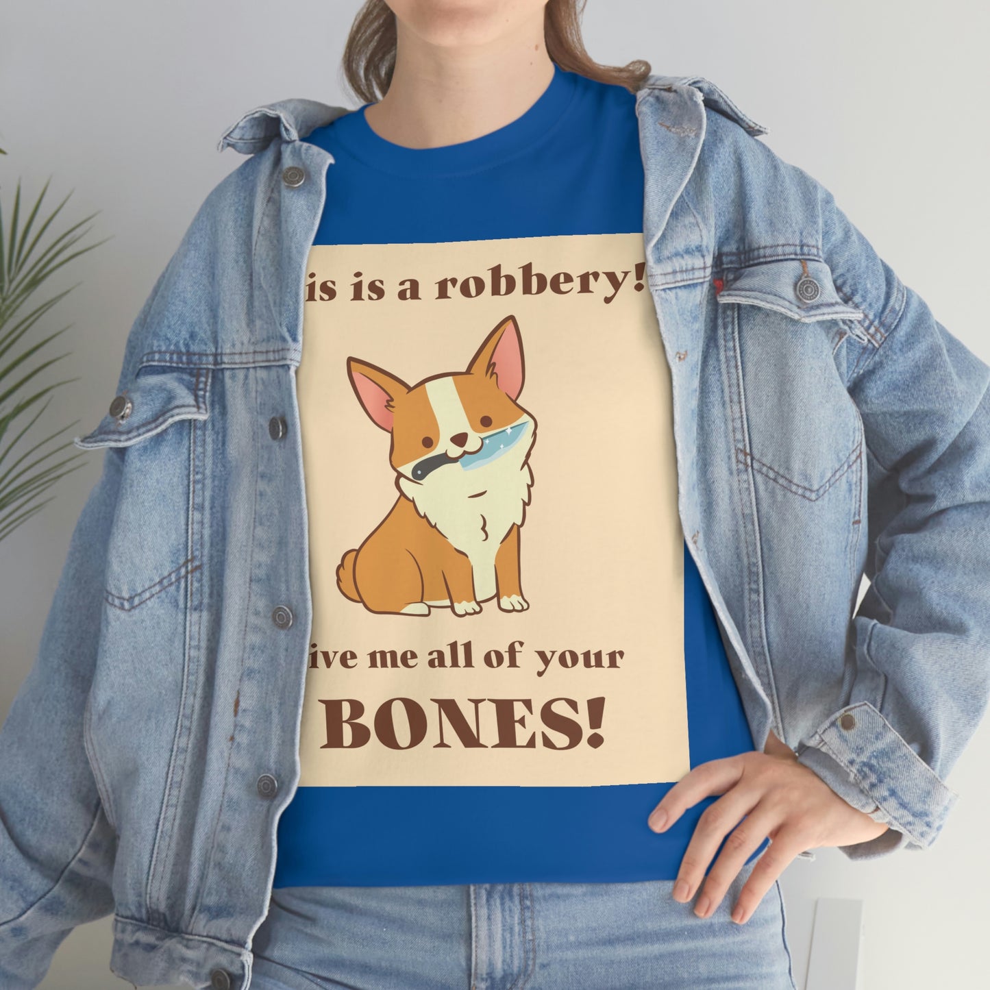 THIS IS A ROBBERY! Unisex Heavy Cotton Tee