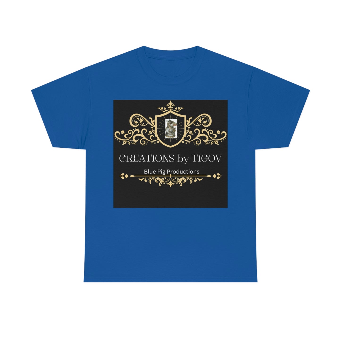 CREATIONS BY TIGOV Unisex Heavy Cotton Tee