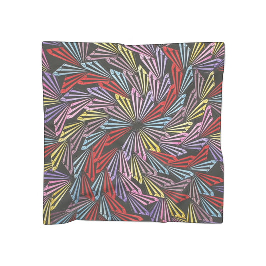 PINWHEEL Poly Scarf