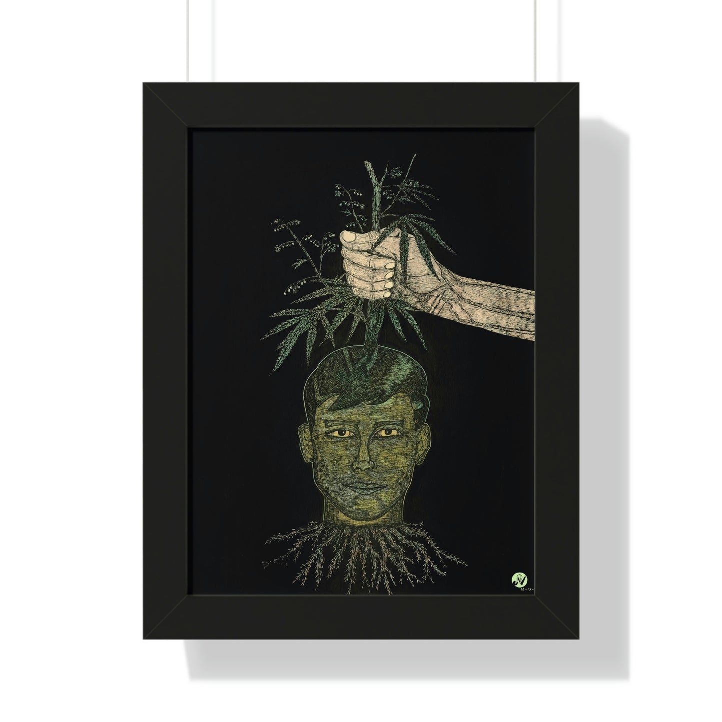 POTHEAD Framed Vertical Poster