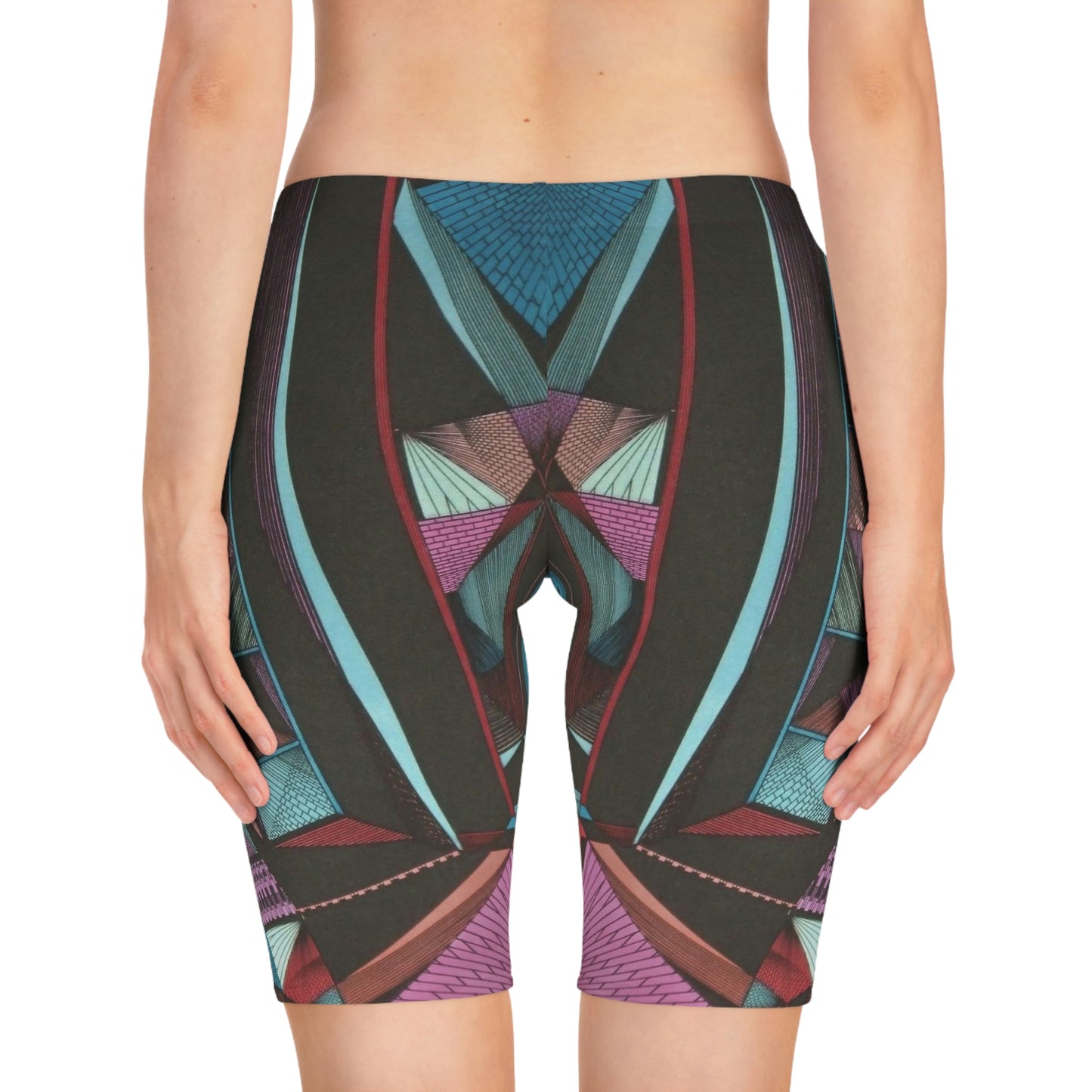 DUO MEGALOPOLIS Women's Bike Shorts