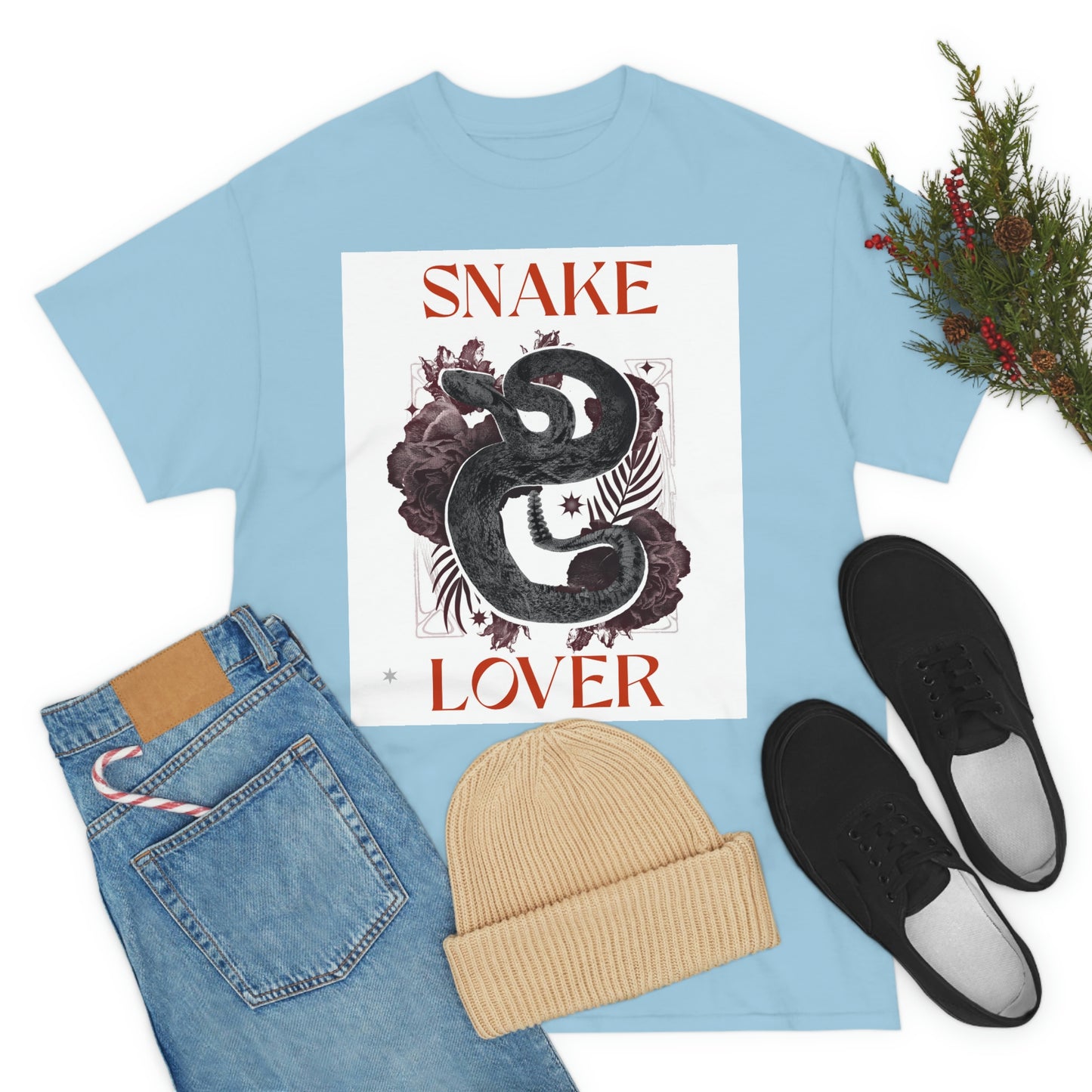 SNAKE LOVER Unisex Heavy Cotton Tee