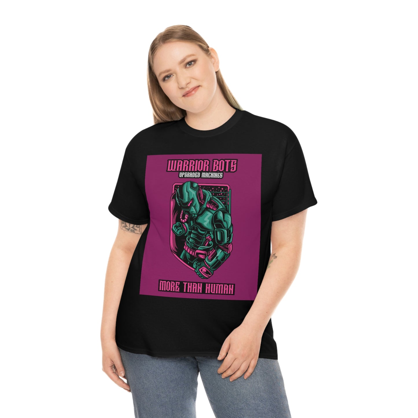 WARRIOR BOTS Unisex Heavy Cotton Tee