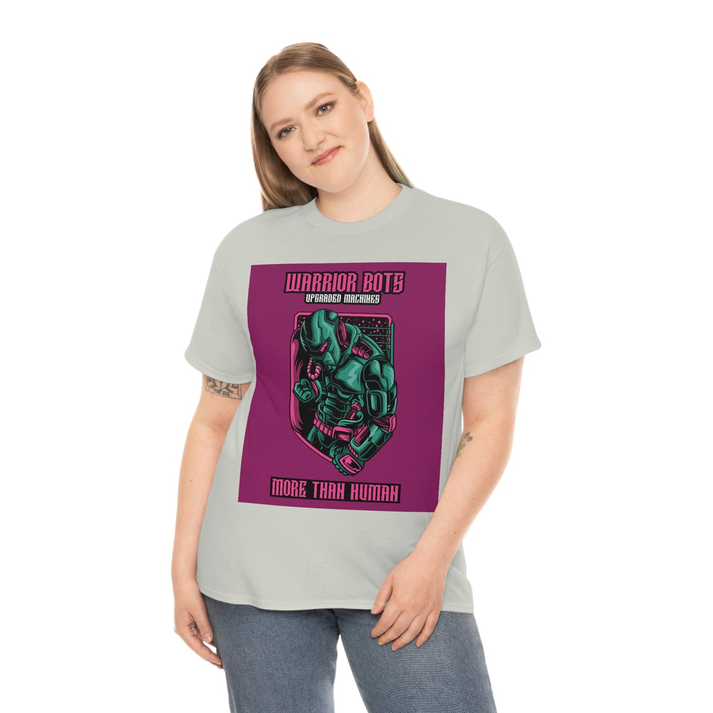 WARRIOR BOTS Unisex Heavy Cotton Tee