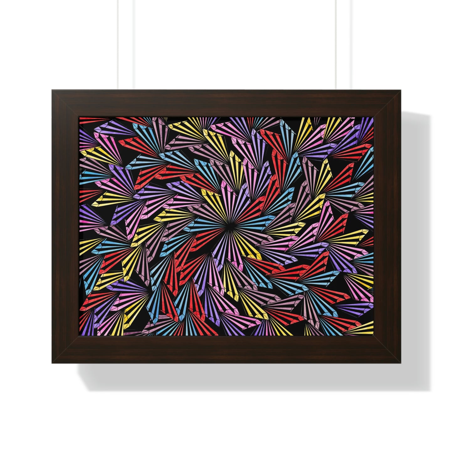 PINWHEEL Framed Horizontal Poster