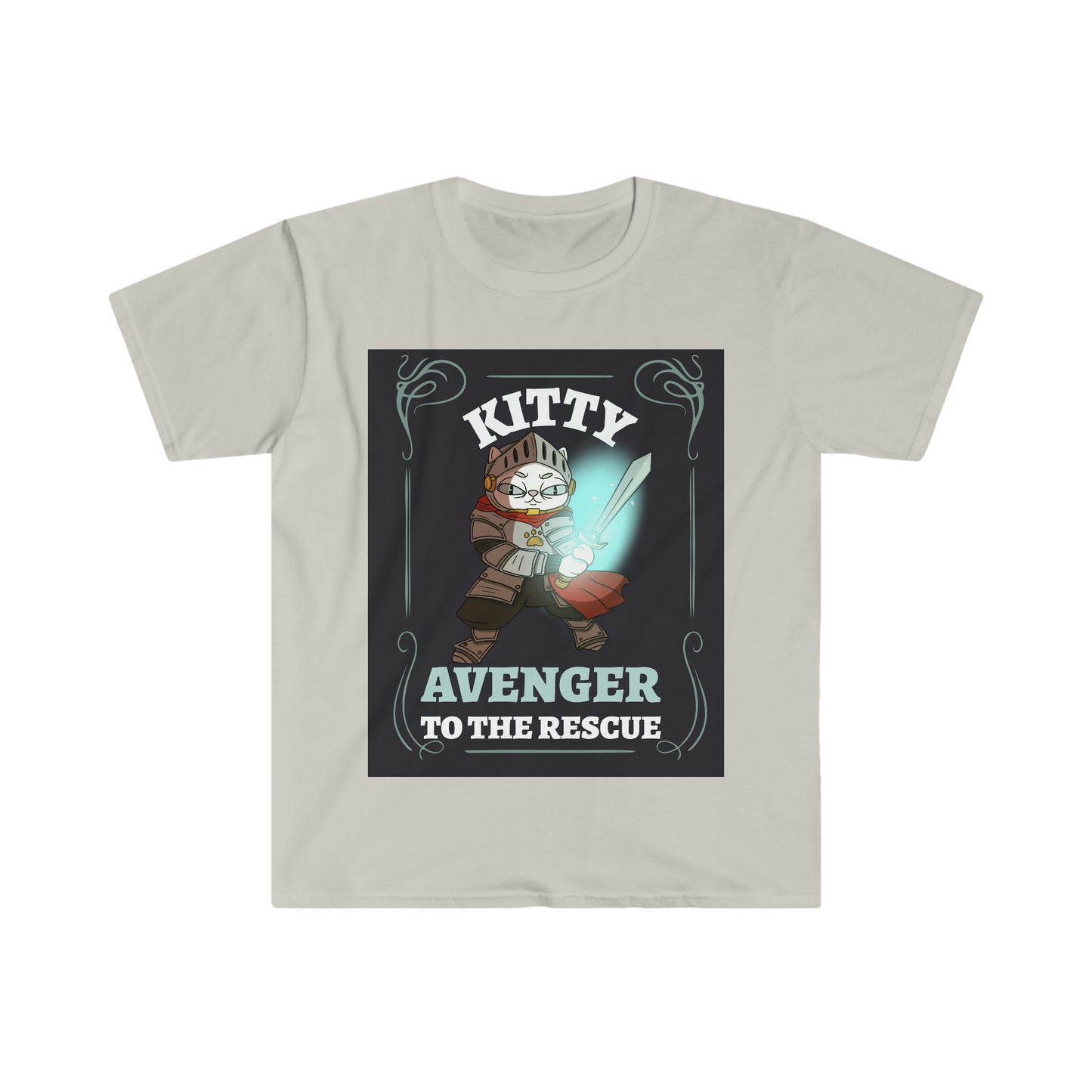 KITTY AVENGER Unisex Softstyle T-Shirt