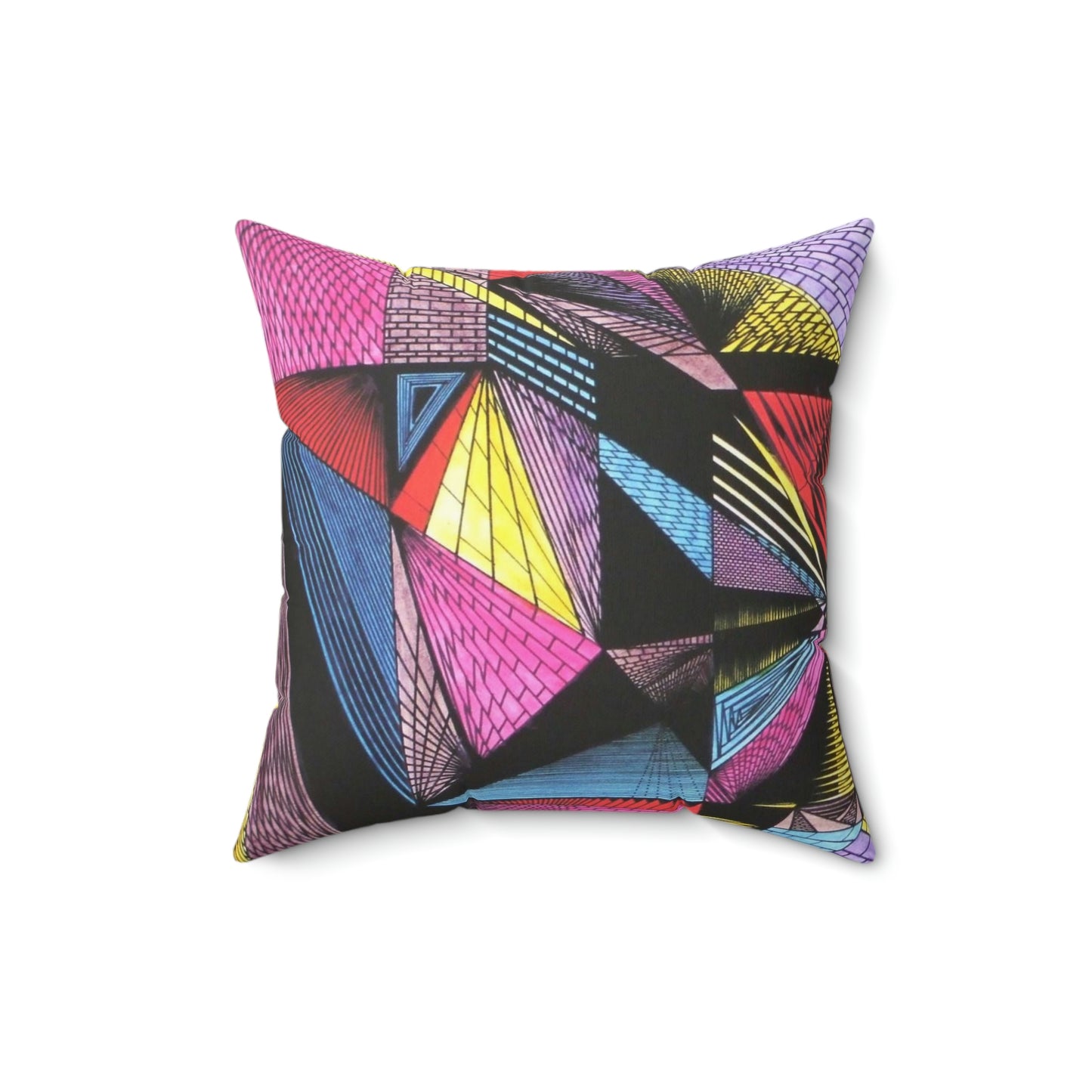 EDIFACE Spun Polyester Square Pillow