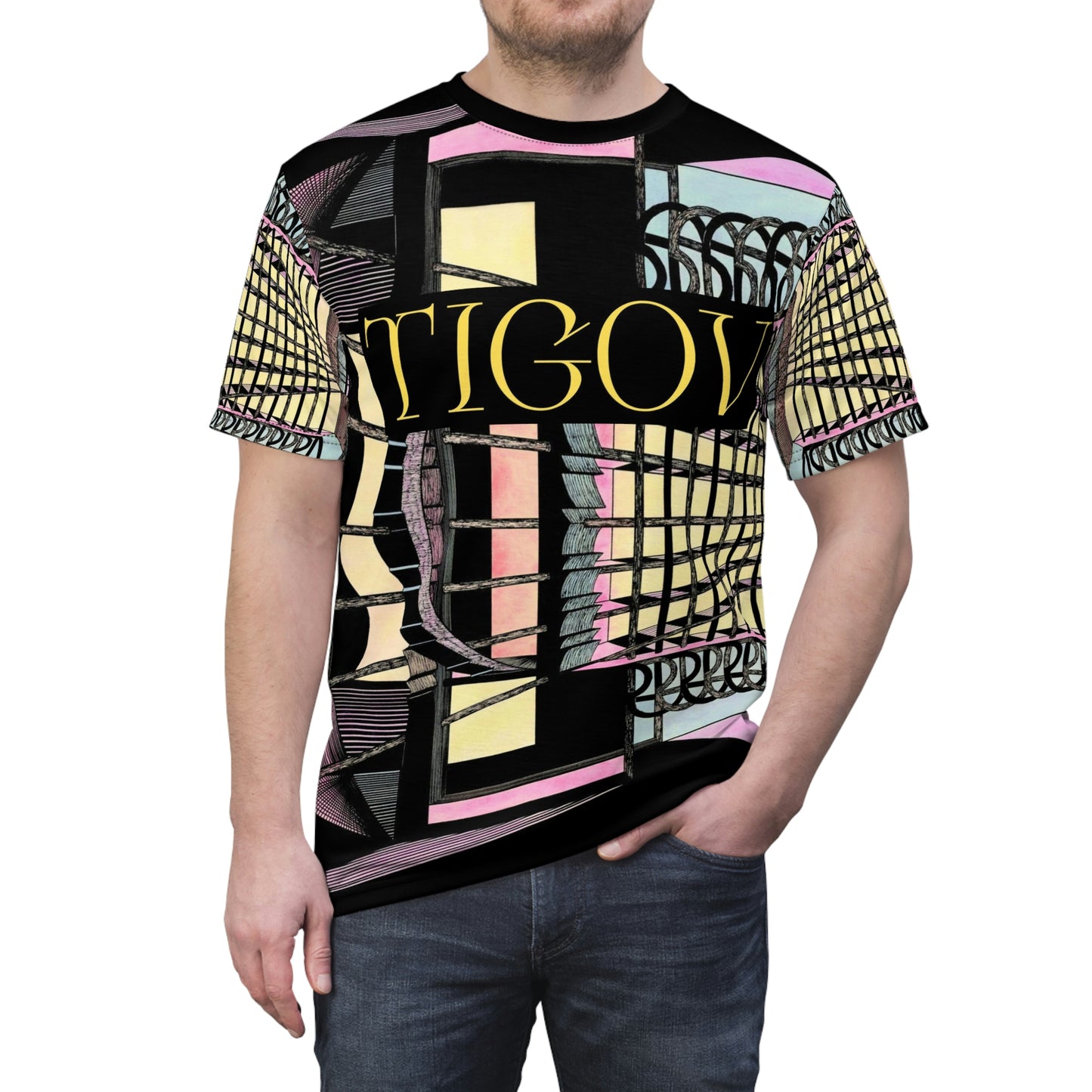 TIGOV MILLENIUM Unisex AOP Cut & Sew Tee