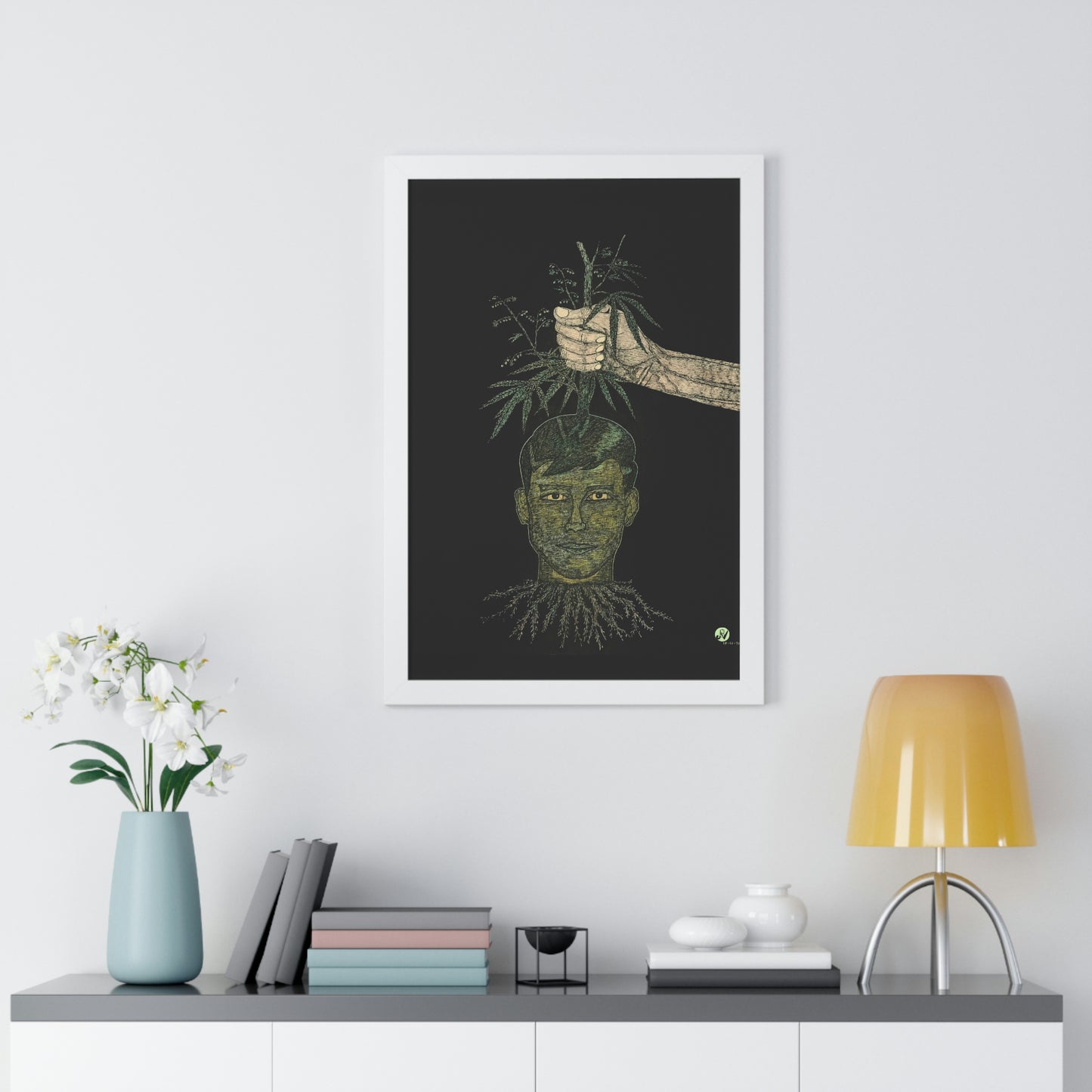 POTHEAD Framed Vertical Poster