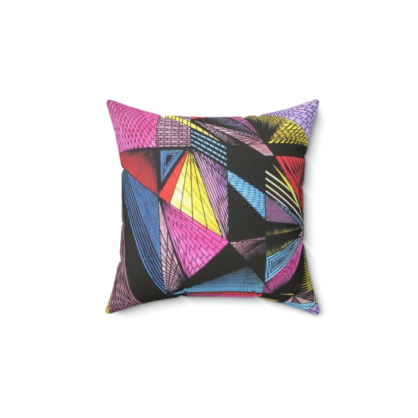 EDIFACE Spun Polyester Square Pillow