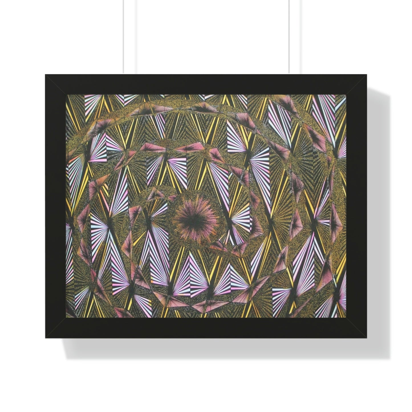 SOLAR SPECTRUM Framed Horizontal Poster