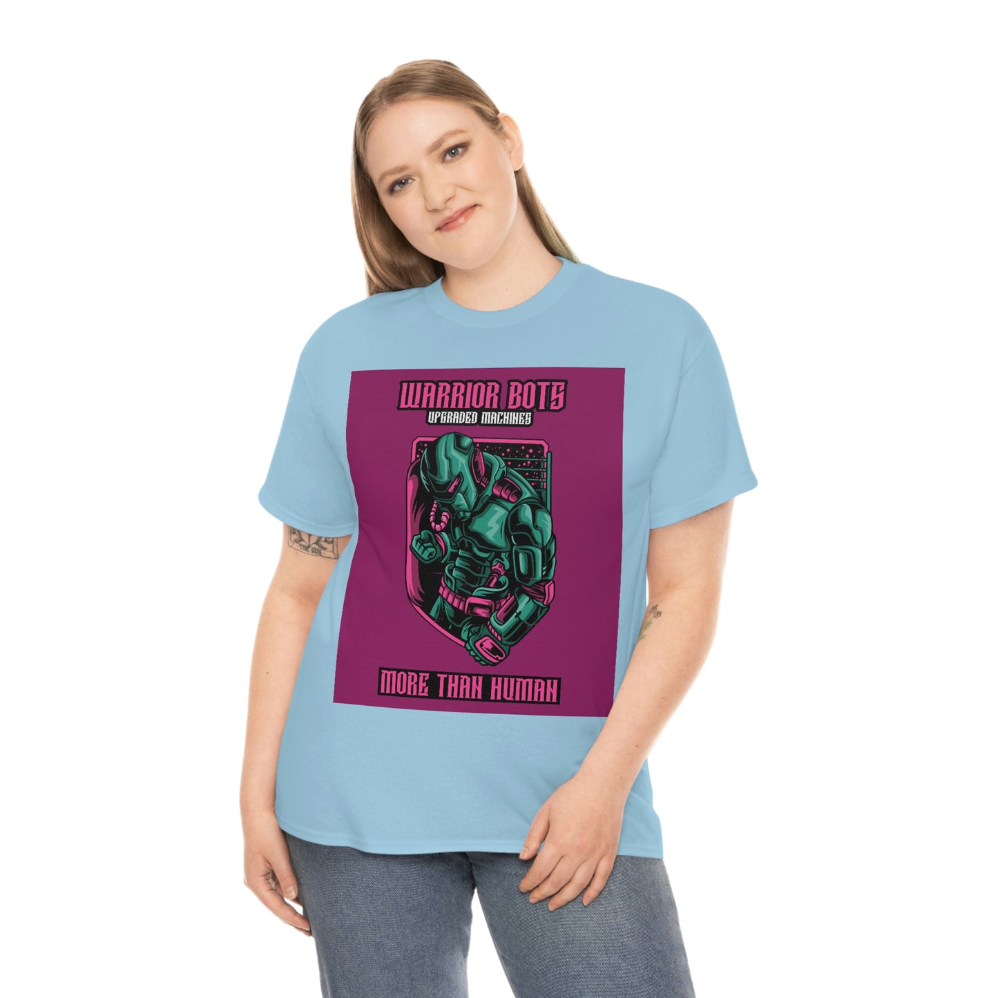 WARRIOR BOTS Unisex Heavy Cotton Tee