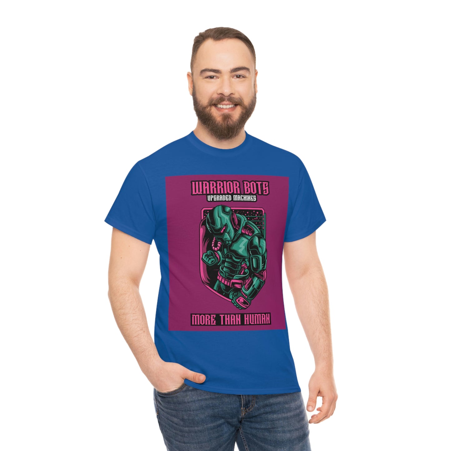 WARRIOR BOTS Unisex Heavy Cotton Tee