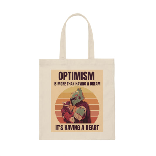 OPTIMISM Canvas Tote Bag