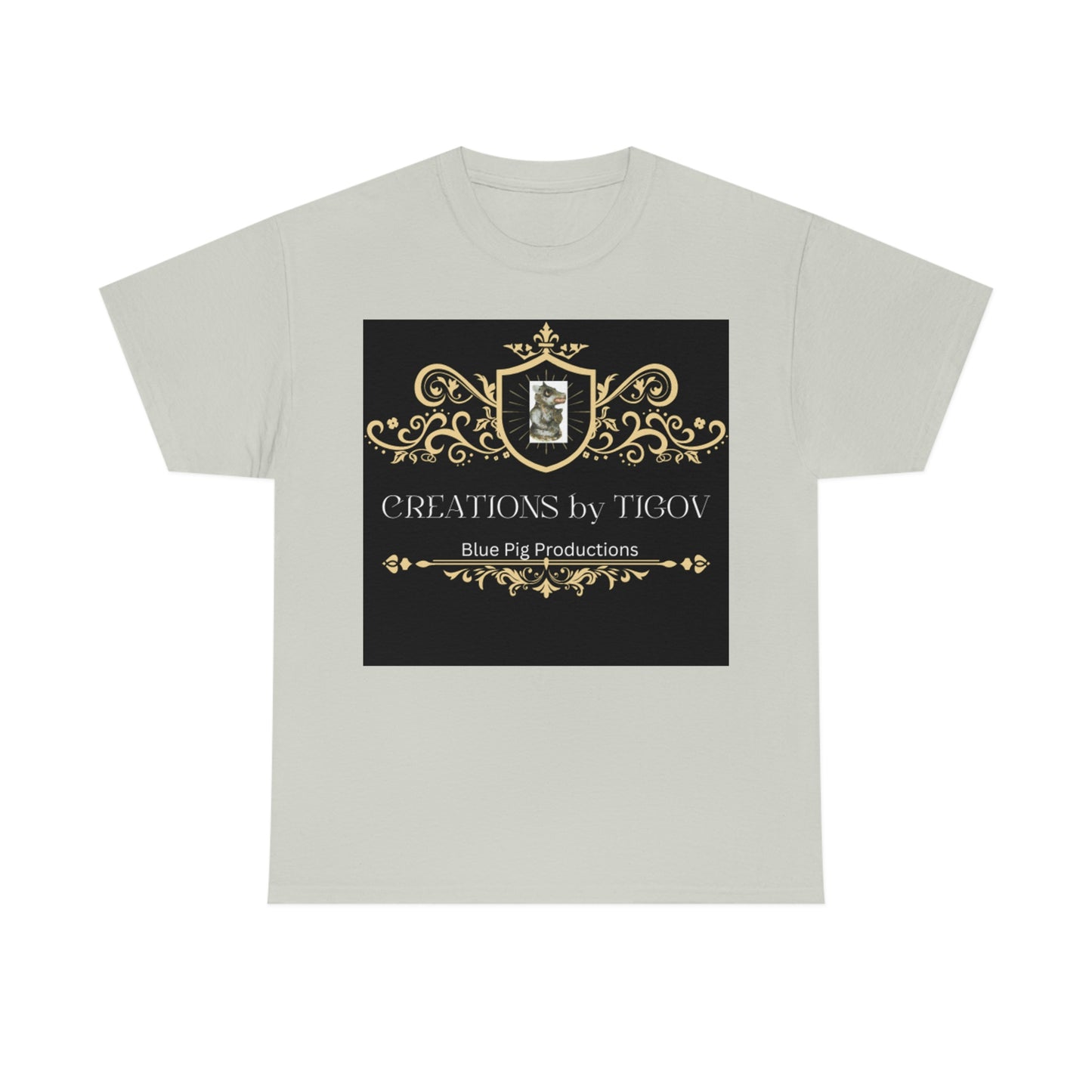 CREATIONS BY TIGOV Unisex Heavy Cotton Tee