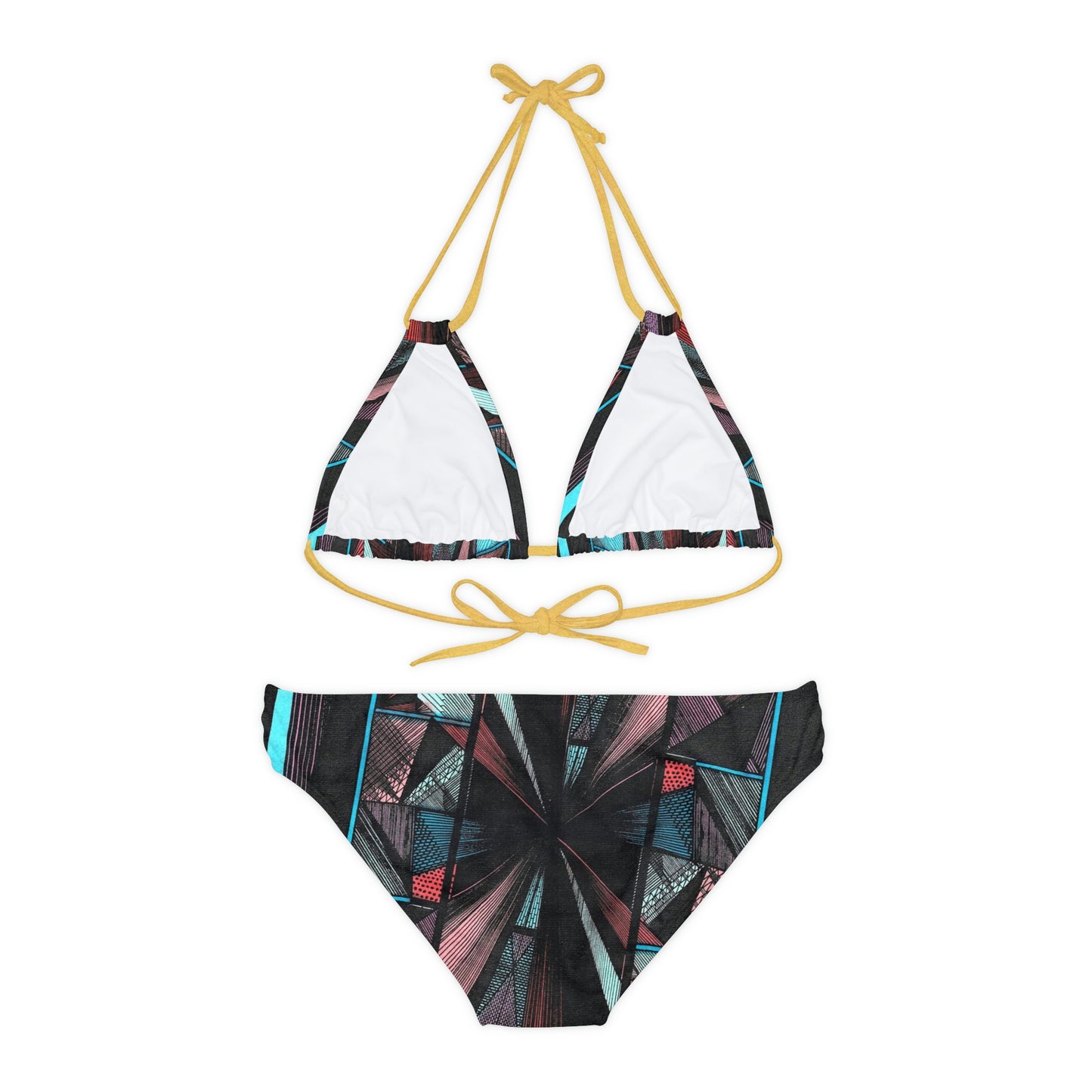 DUO MEGALOPOLIS Strappy Bikini Set