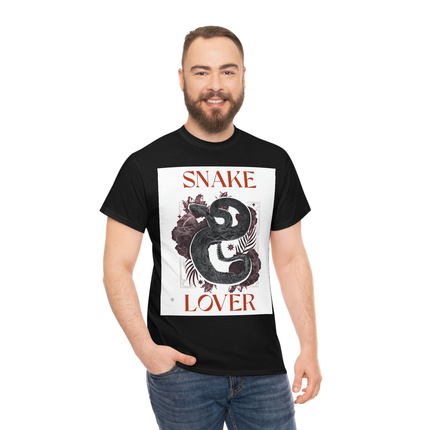 SNAKE LOVER Unisex Heavy Cotton Tee