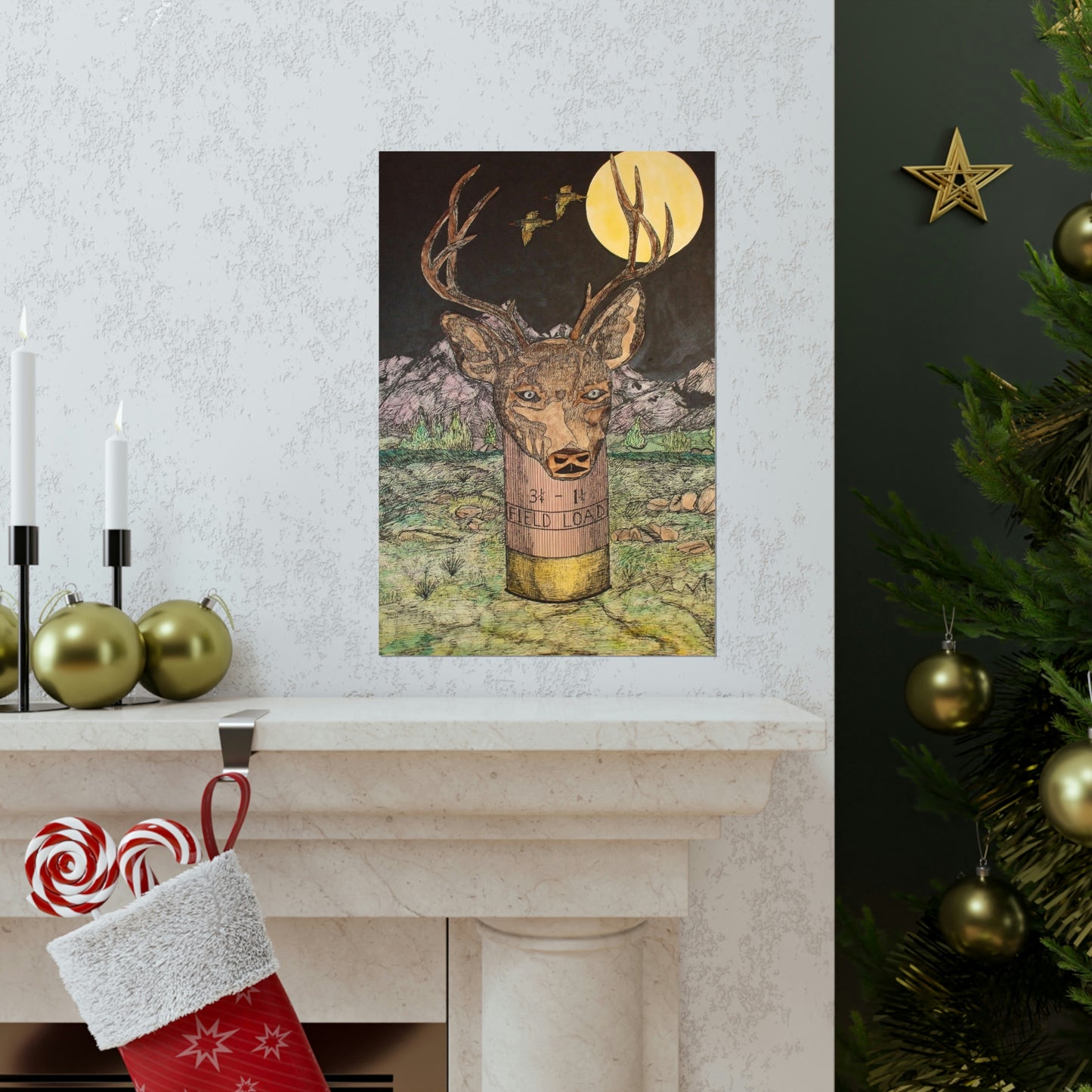 BUCKSHOT Premium Matte Vertical Posters