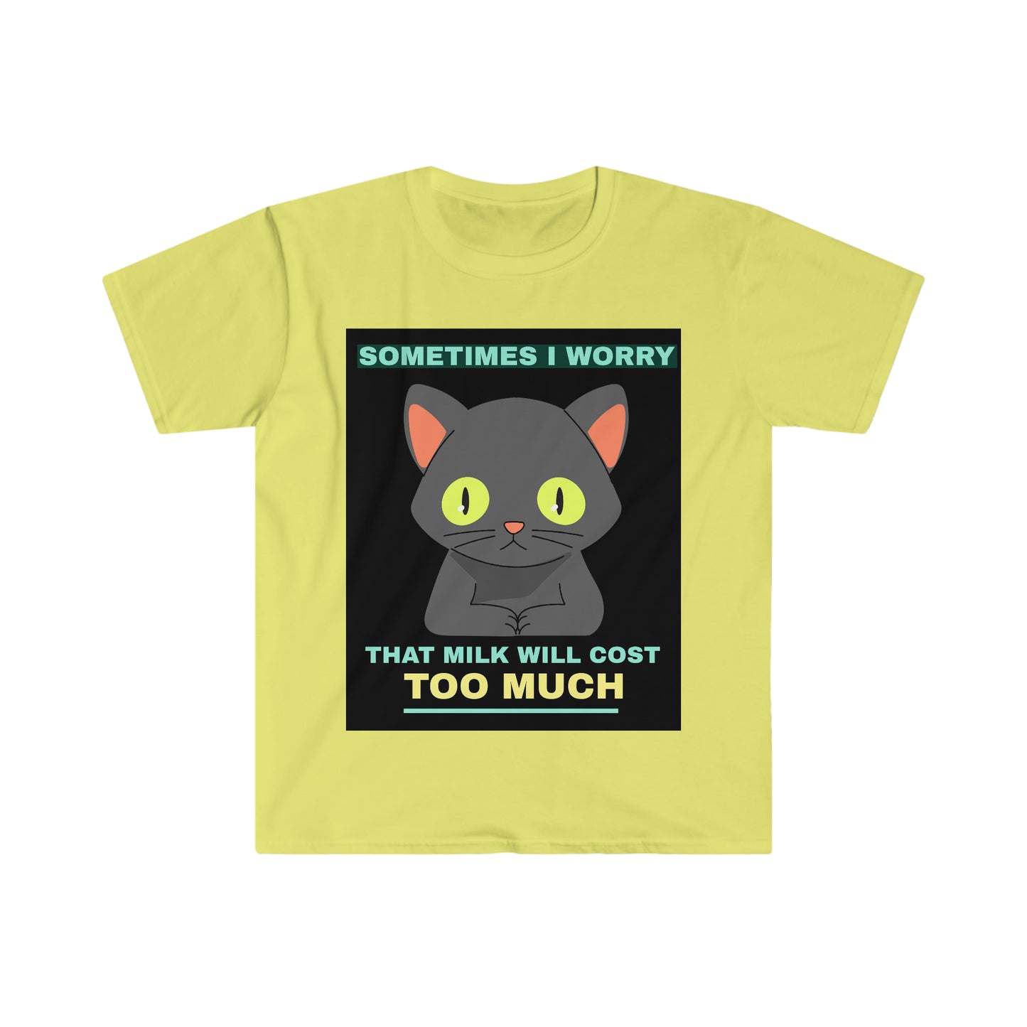 SOMETIMES I WORRY Unisex Softstyle T-Shirt