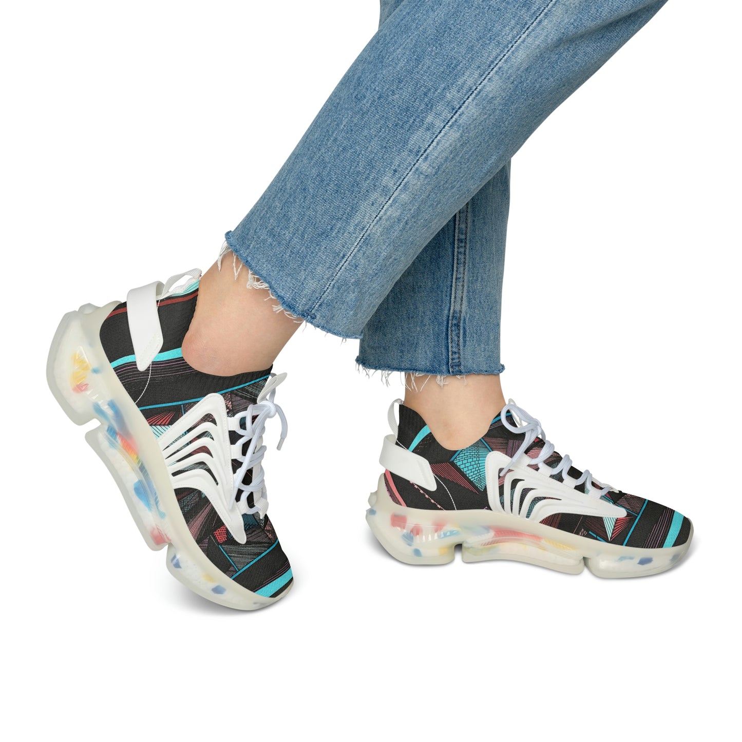DUO MEGALOPOLIS Women's Mesh Sneakers