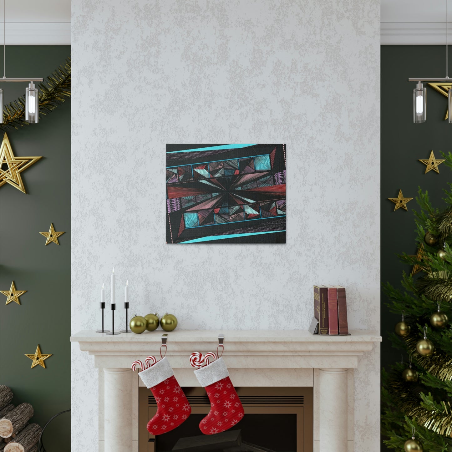 DUO MEGALOPOLIS Canvas Gallery Wraps