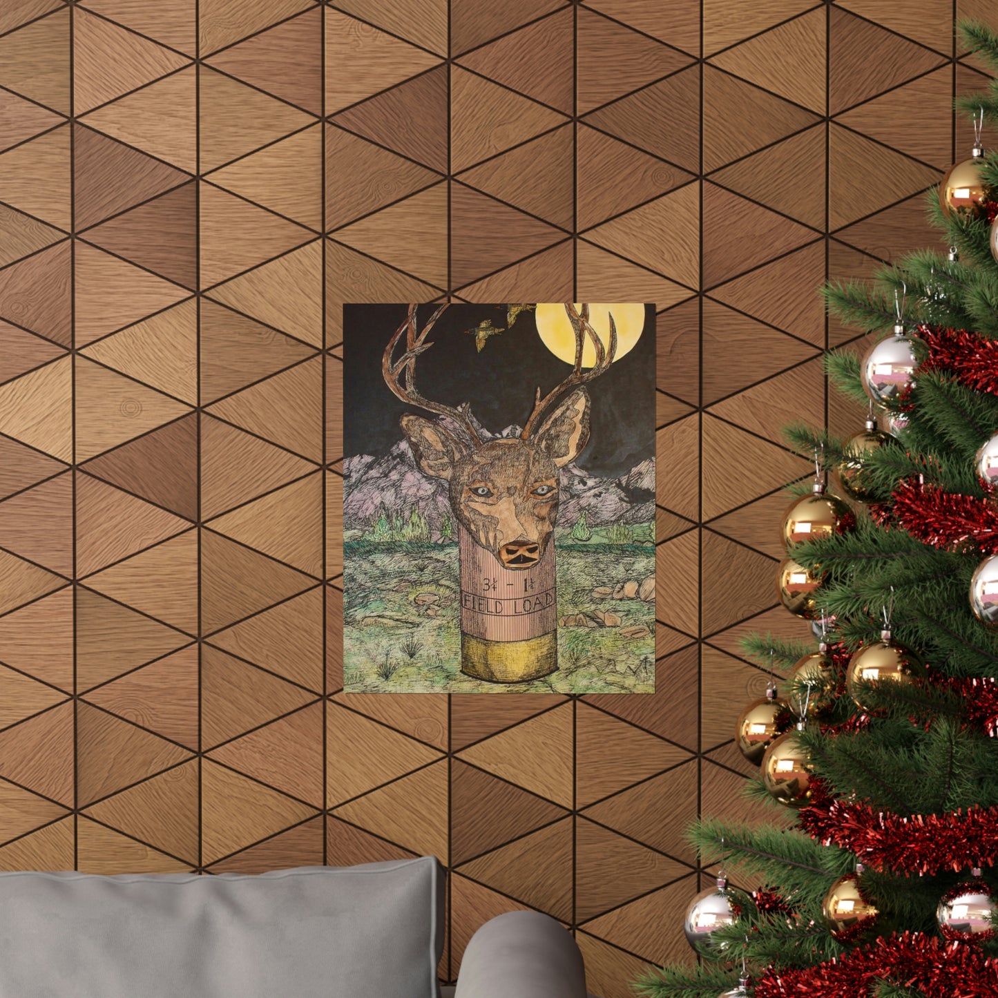BUCKSHOT Premium Matte Vertical Posters